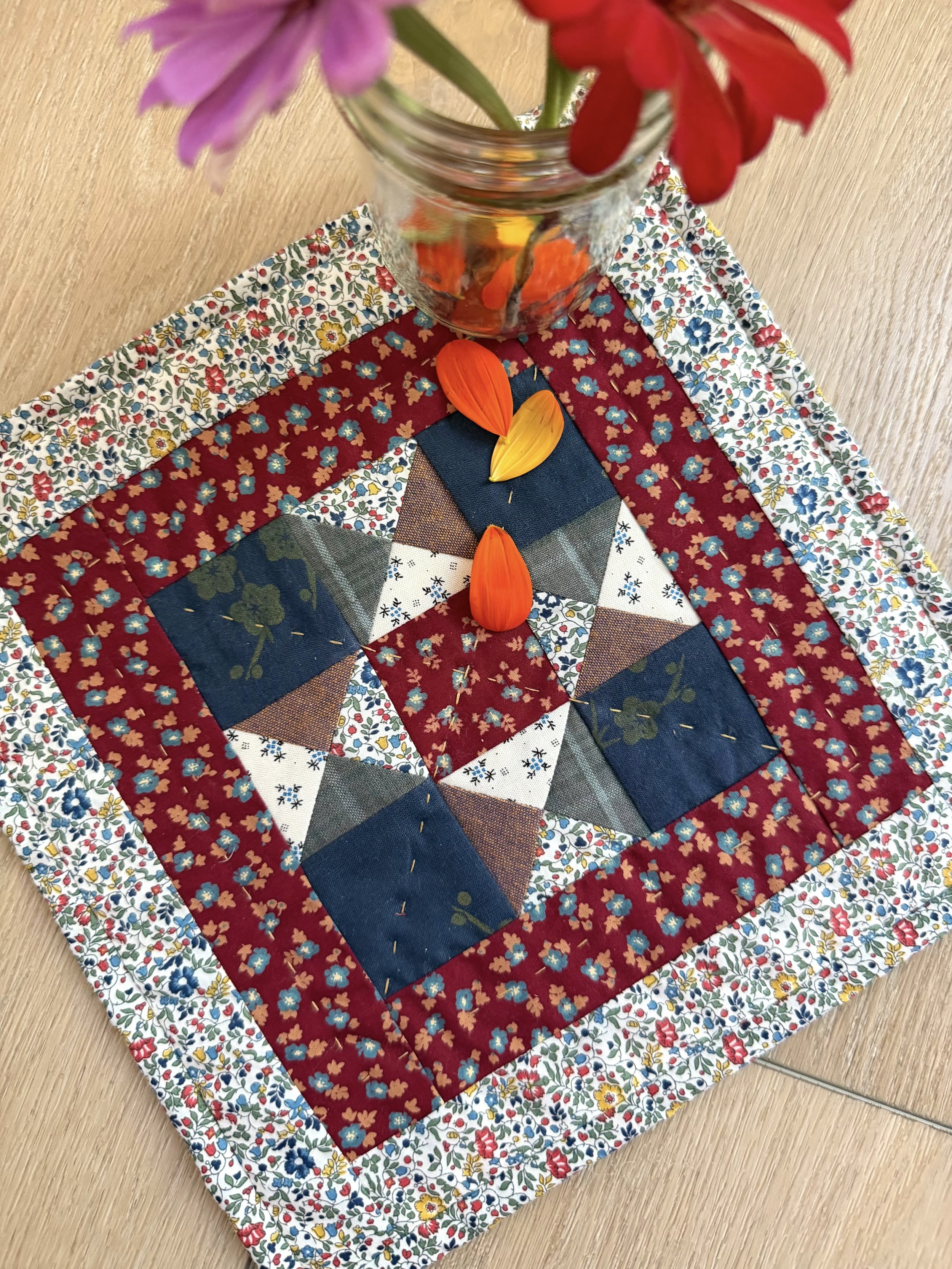 autumn on the prairie | mini quilt