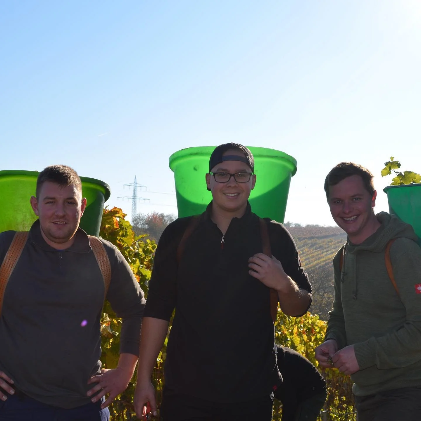 VIELEN DANK AN UNSER SUPER TEAM 🍇 #weinhausmaxguenster #weinfachgeil
#throwback #rieslinglese2021 #herbstimpressionen #riesling #wine #wein #weinlese #harvest #weinliebe #winzer #friends #spassbeiderarbeit #m&uuml;saistdergeilsteortderwelt #winemake