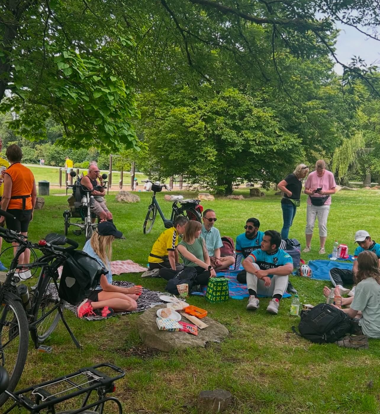 Radtouren mit Menschen mit Sehbehinderung