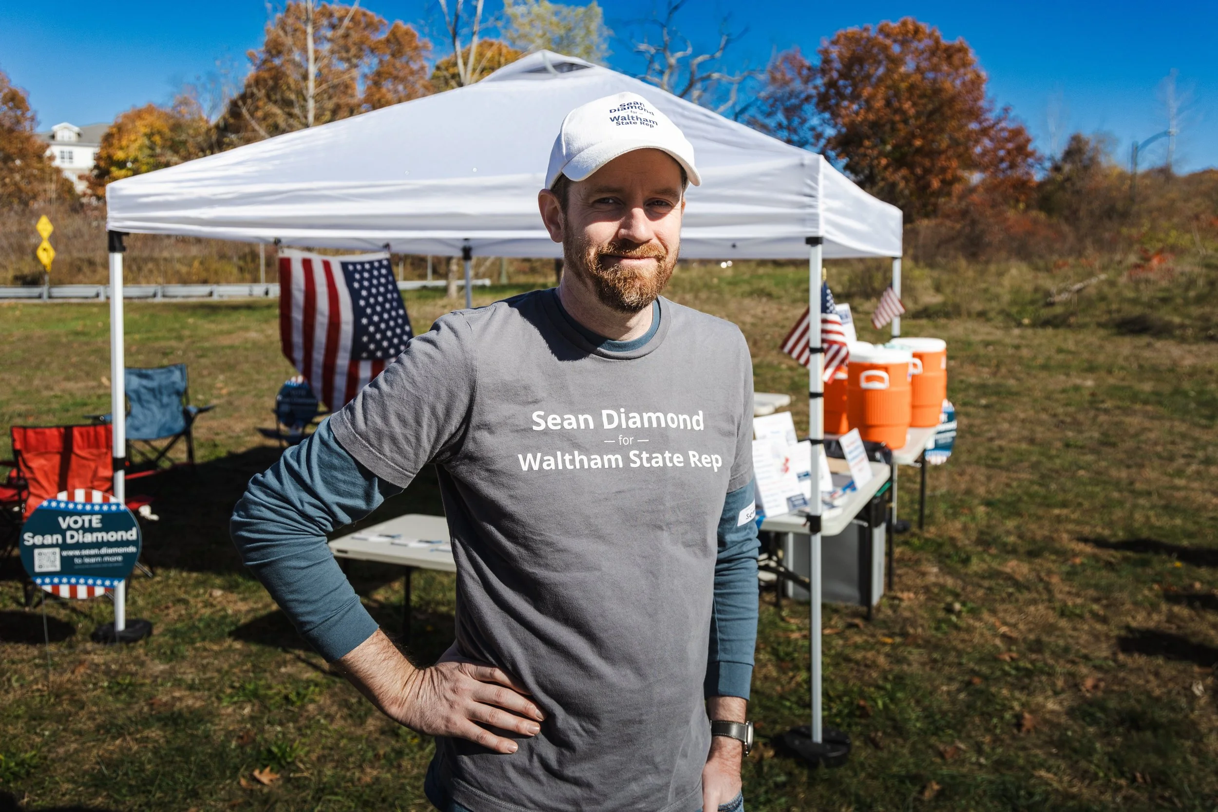 Sean at the 2024 Western Greenway 5k