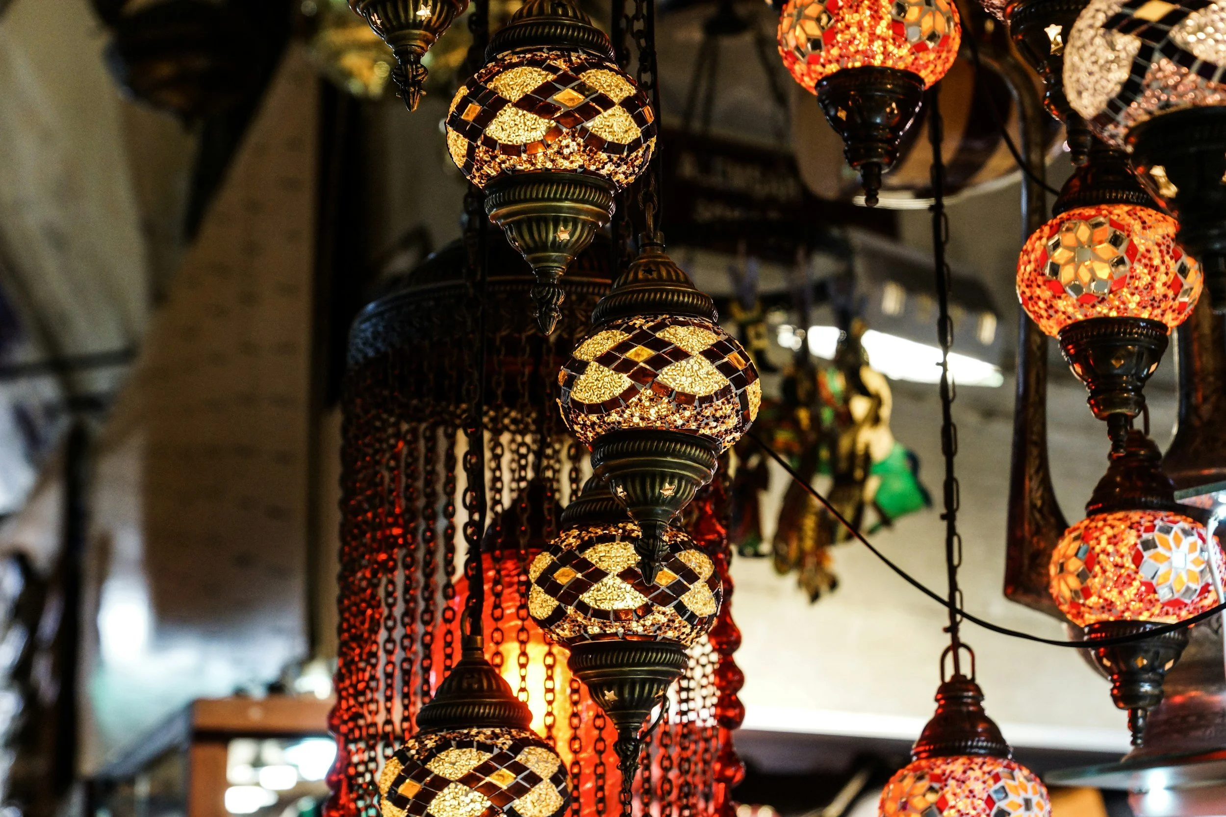 eid lamps for muslim holiday
