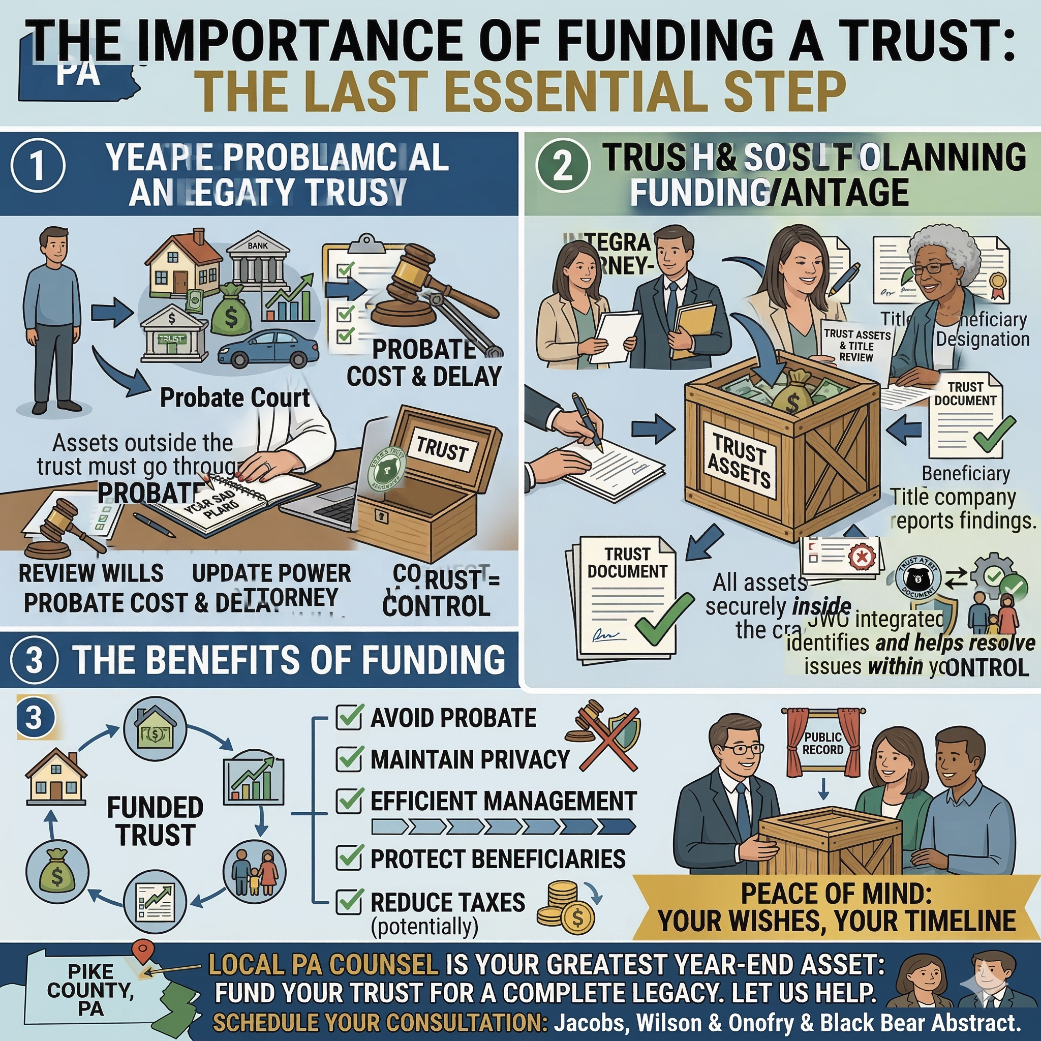 Your Trust Won't Work If It Isn't Funded. Here's What That Means.