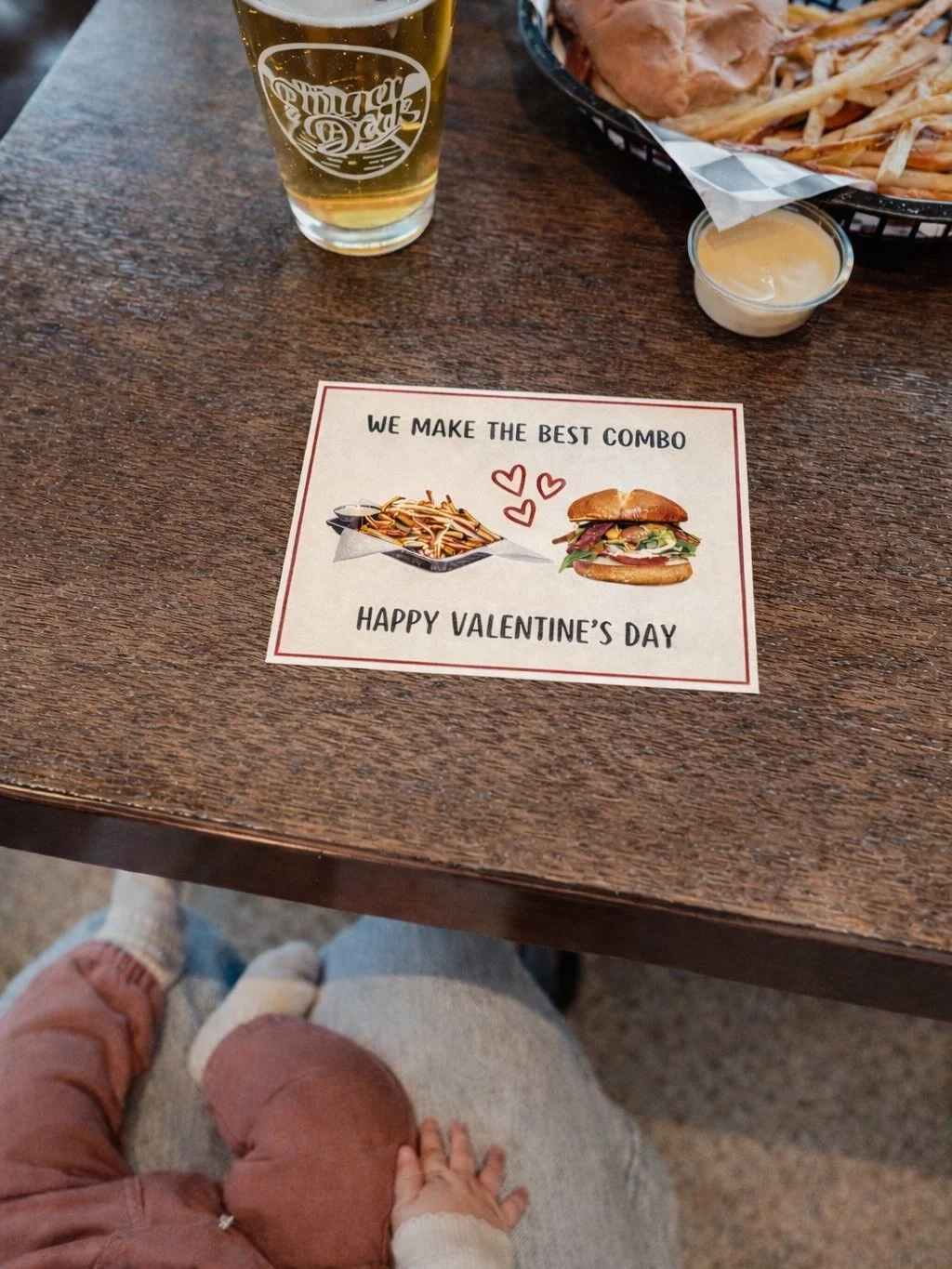 Spreading love at @theburgerdock 💌🫶🏼

We had a cute little lunch date yesterday and sent out Valentine&rsquo;s Day postcards! They are available all month long at both locations and the perfect way to let your loved ones know you&rsquo;re thinking