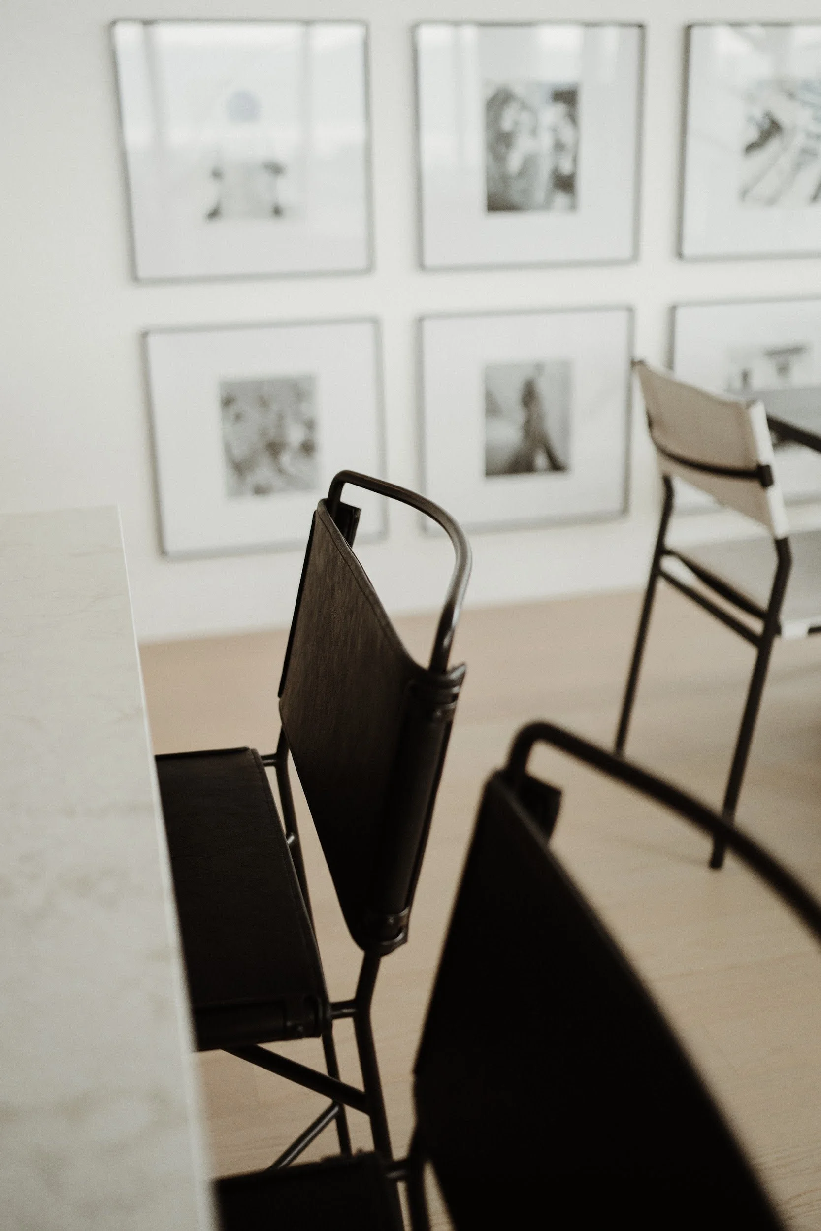 Minimal modern workspace aesthetic for a founder-focused legal brand.