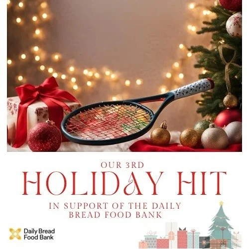 🎄 🎄 🎄 🎄 🎄 🎄 🎄 🎄 🎄 🎄  What:  Squash, food, drink and festive fun times!
When:  Tuesday 17th December 2024 at 7.00pm
Who:  Women&rsquo;s T&amp;D (all levels) and friends welcome!
Where:  Parkway Fitness and Racquet Club
  9009 Leslie St
  Ric