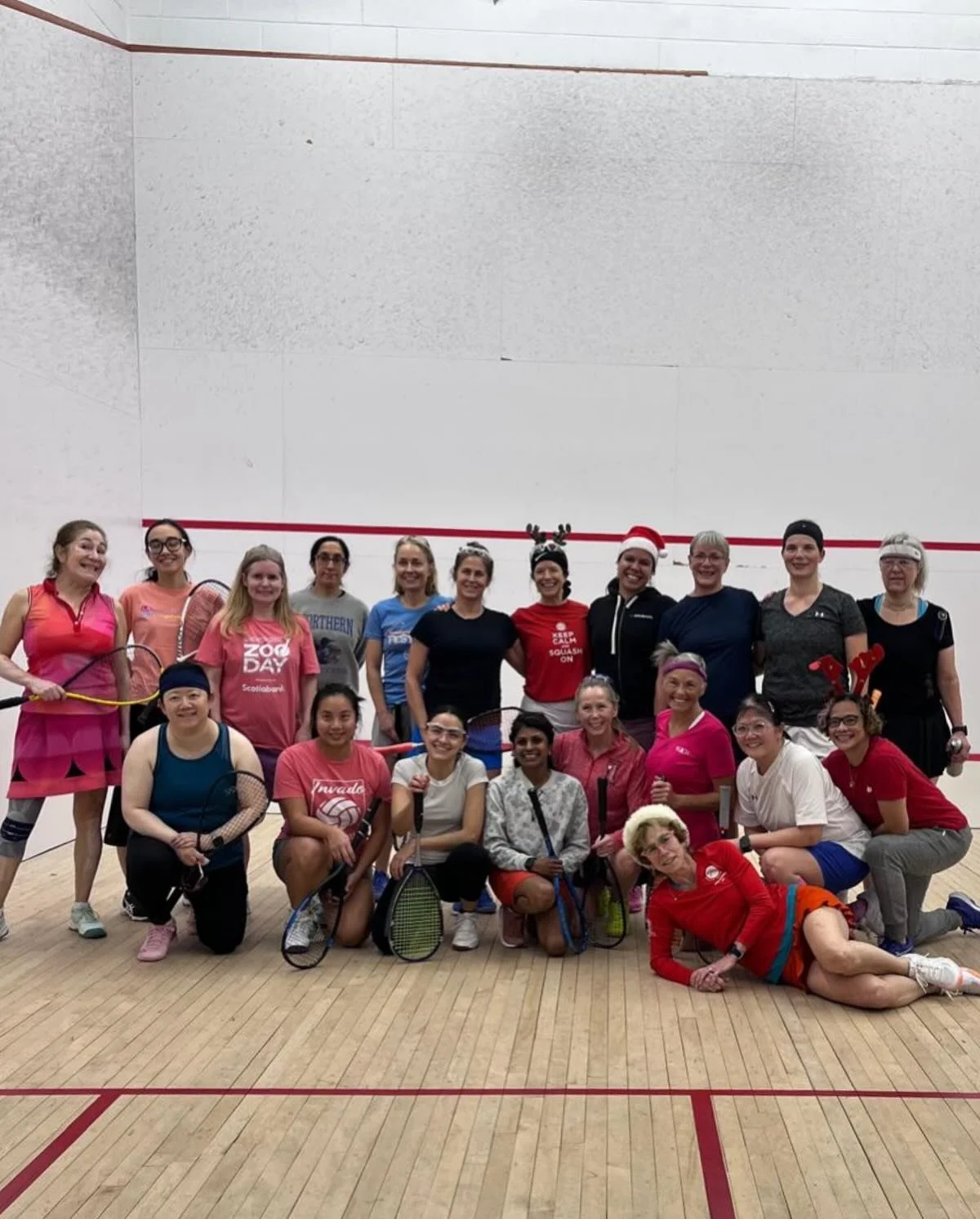 🎄 And that&rsquo;s how our Christmas hit was lived on the courts. We are very grateful to all the amazing women who joined us and made this day unforgettable. Here they are. Also we thank Parkway Athletic Club for their support. We sent nearly $400 