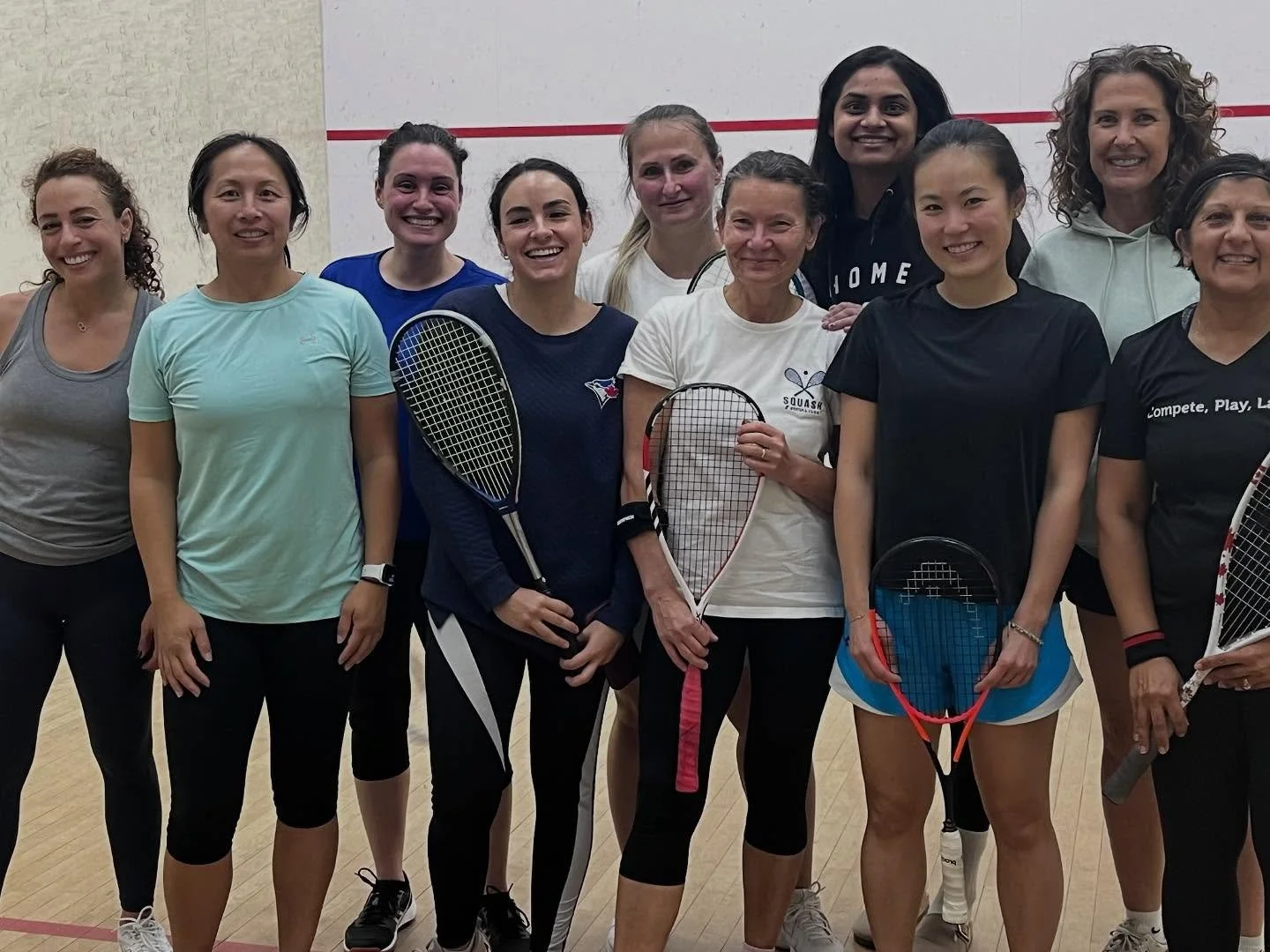 What a fabulous opener to the TDWSA Fall/Winter 2025-26 season! The D div teams from Pickering Vs Unionville -Ajax , put on some fabulous squash &amp; a fun social after. Way to go teams!!! Are you looking to play on a team &amp;/or sub? Email us - i