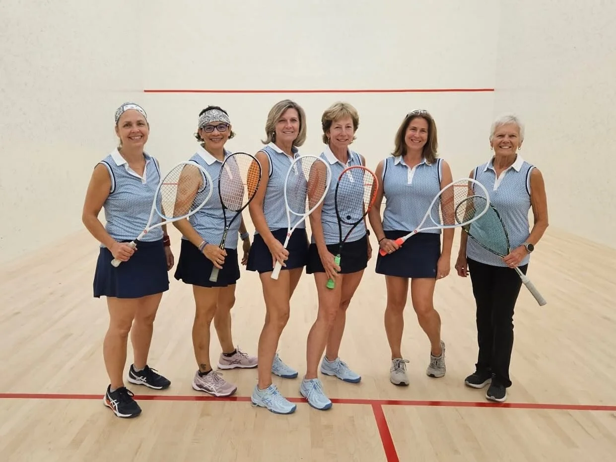 Pickering Club Doubles Team looking sharp as the T&amp;D doubles league season also kicked off this week. Double the squash fun !! #play#compete#laugh
