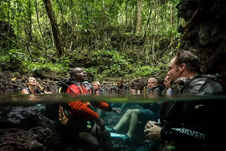 Diving in the Solomon Islands