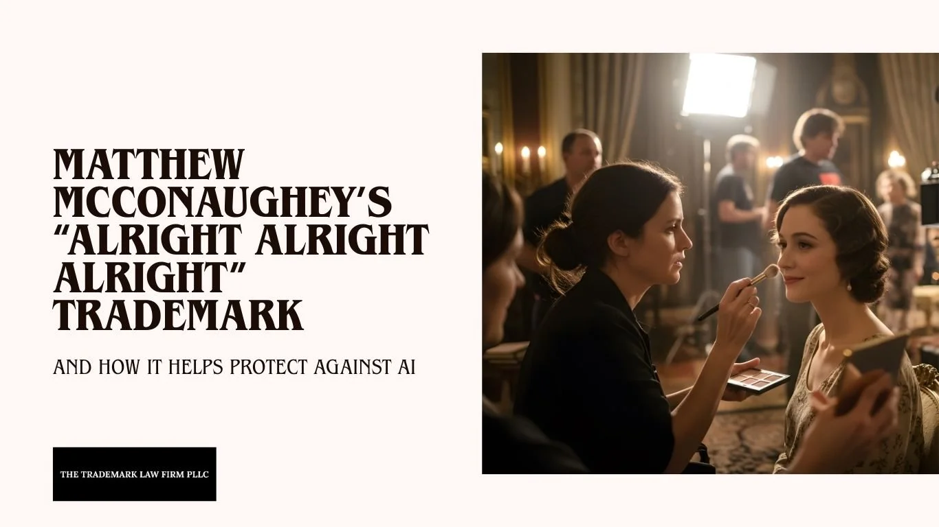 Matthew McConaughey’s “Alright Alright Alright” Trademark and How It Helps Protect Against AI