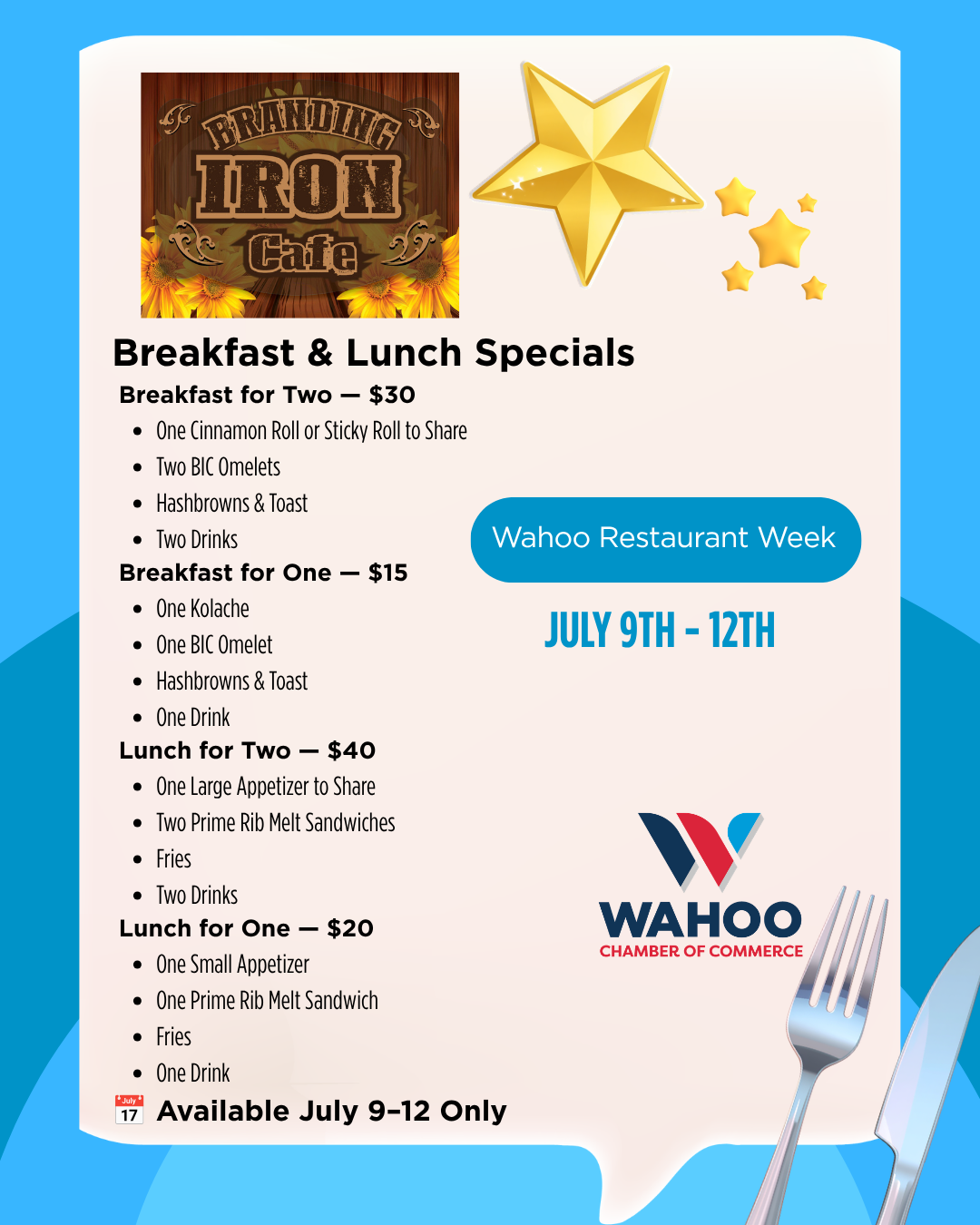BRANDING IRON CAFE