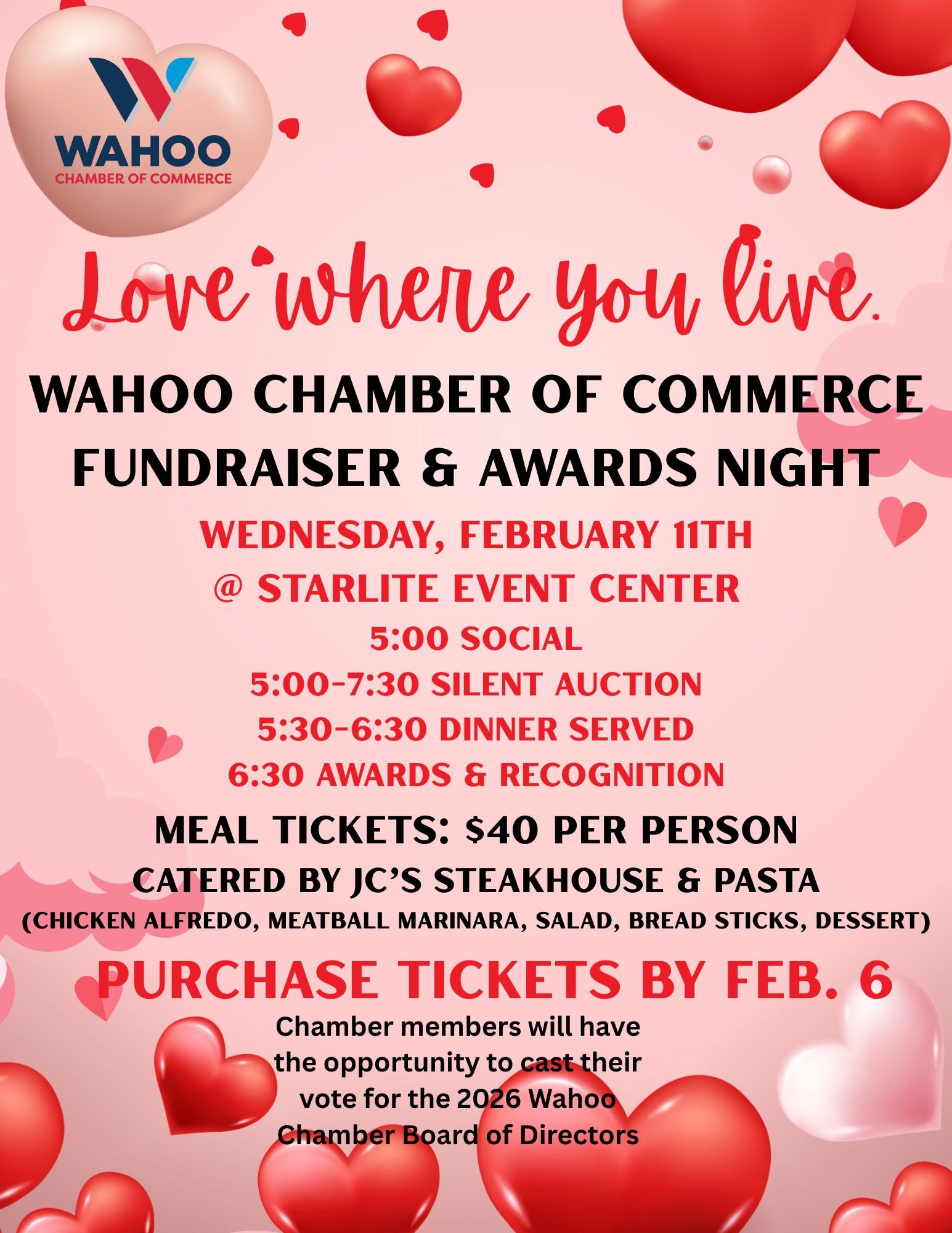 Chamber Fundraiser & Awards Night