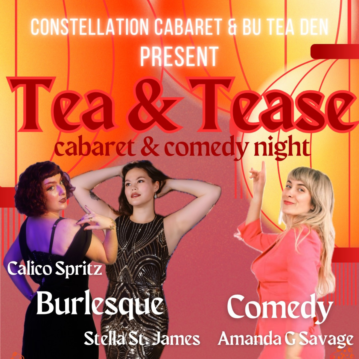 Tea & Tease: Cabaret & Comedy Night