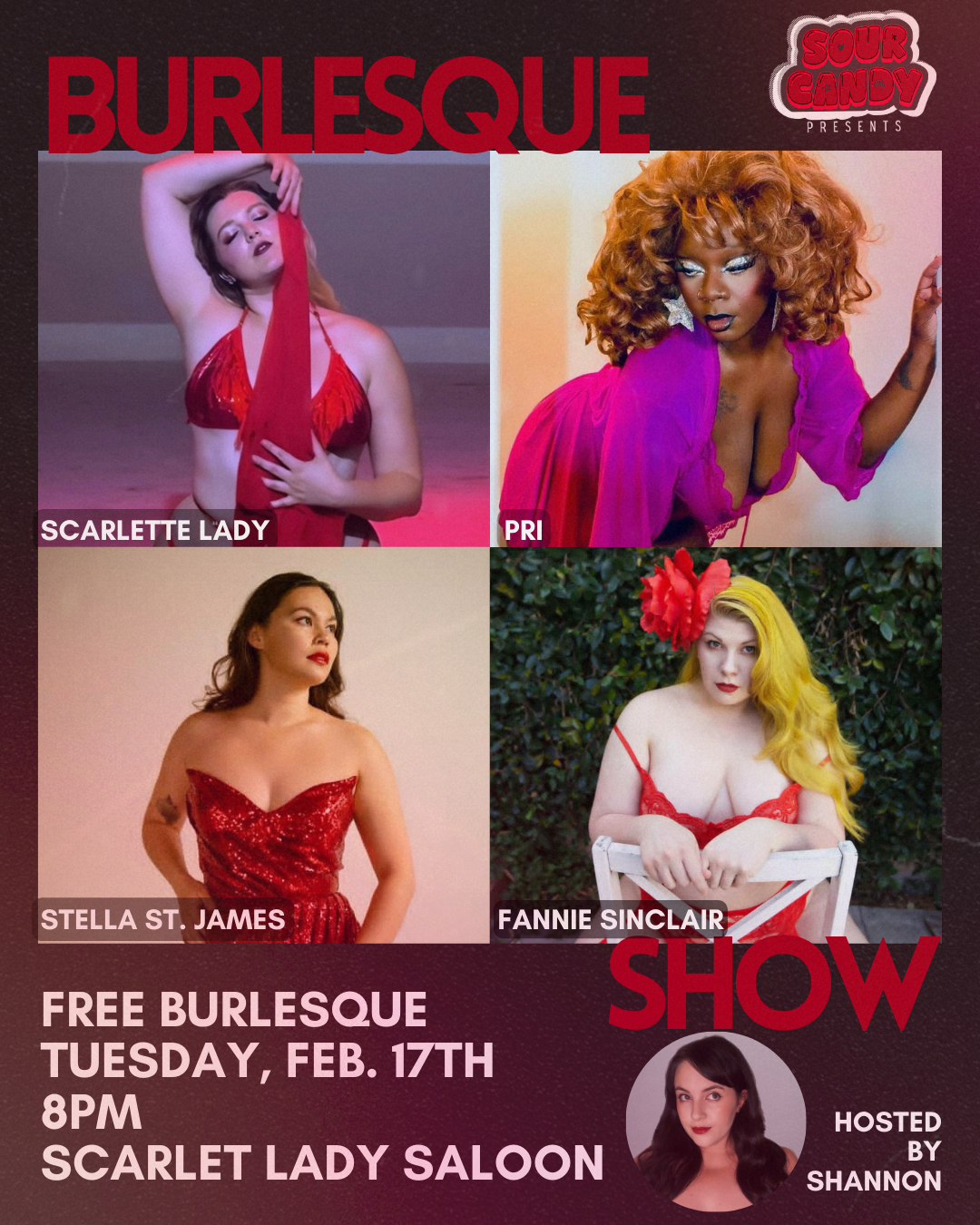 Sour Candy Presents: Burlesque Night