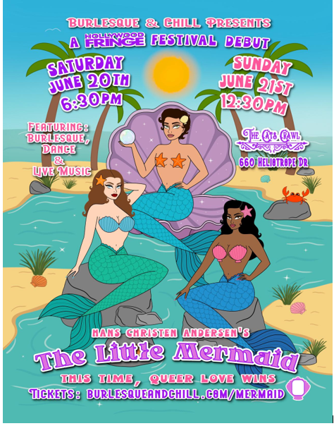 Burlesque & Chill's Little Mermaid