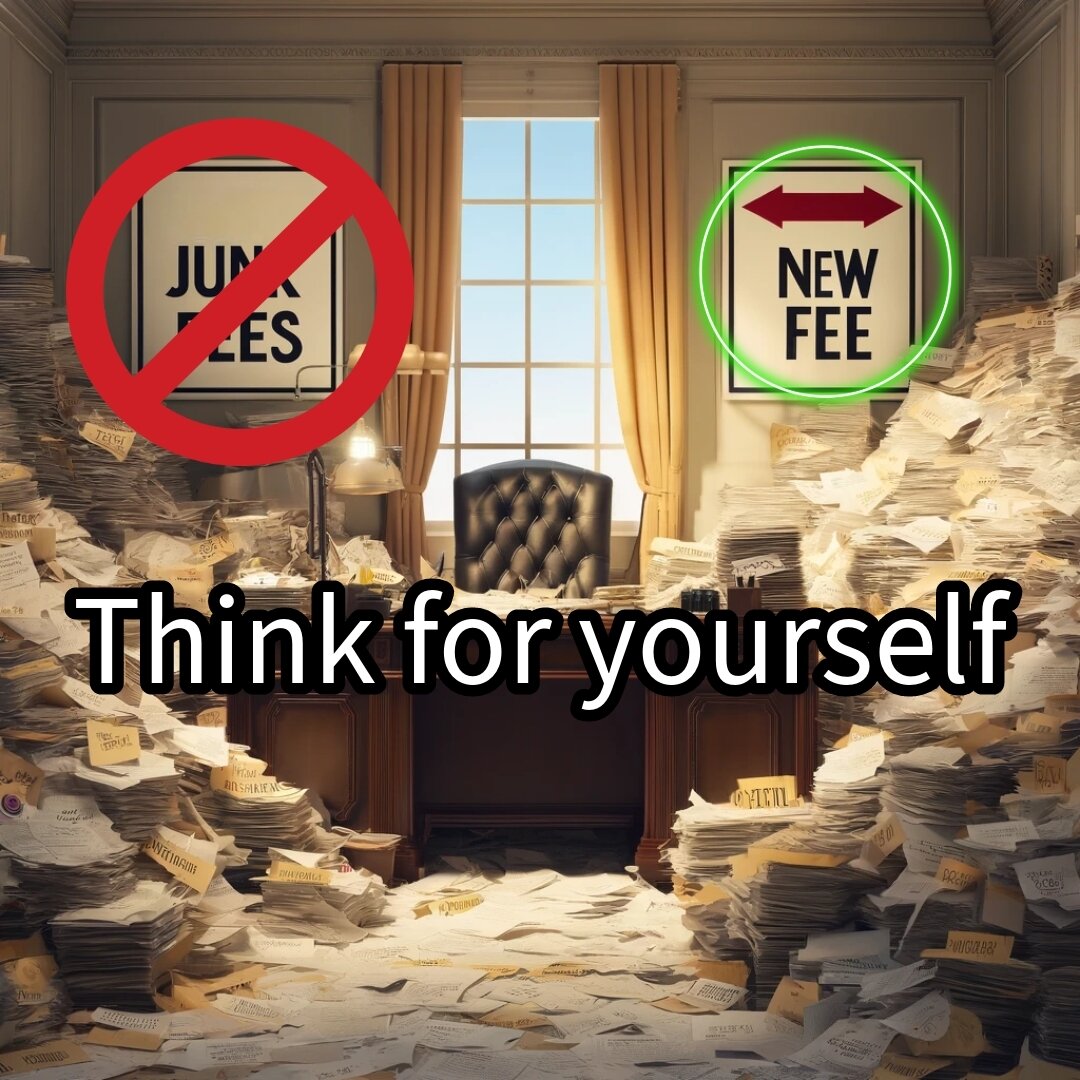 🚨 In a twist that sounds like satire, regulators fighting &quot;junk fees&quot; just introduced...you guessed it...a new fee! 🔄

✨ Dreaming of slashing costs for homebuyers, they&rsquo;ve spun a paradox where their solution doubles as the problem. 