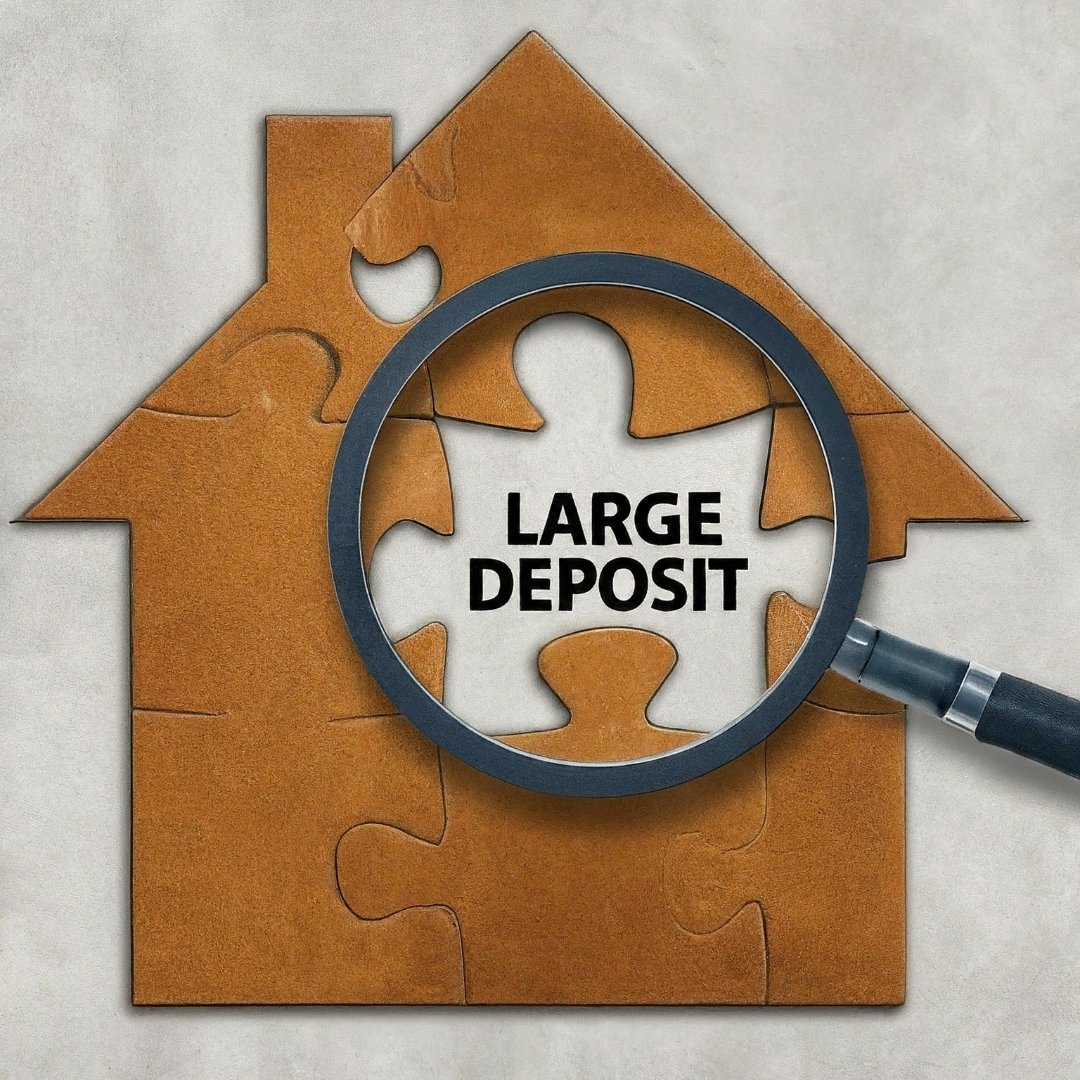💡Understanding Large Deposits in the Mortgage Process🏠

⛵Navigating the mortgage landscape can feel like a puzzle, especially when it comes to understanding certain procedures such as how large deposits impact your loan approval. Here's a straightf