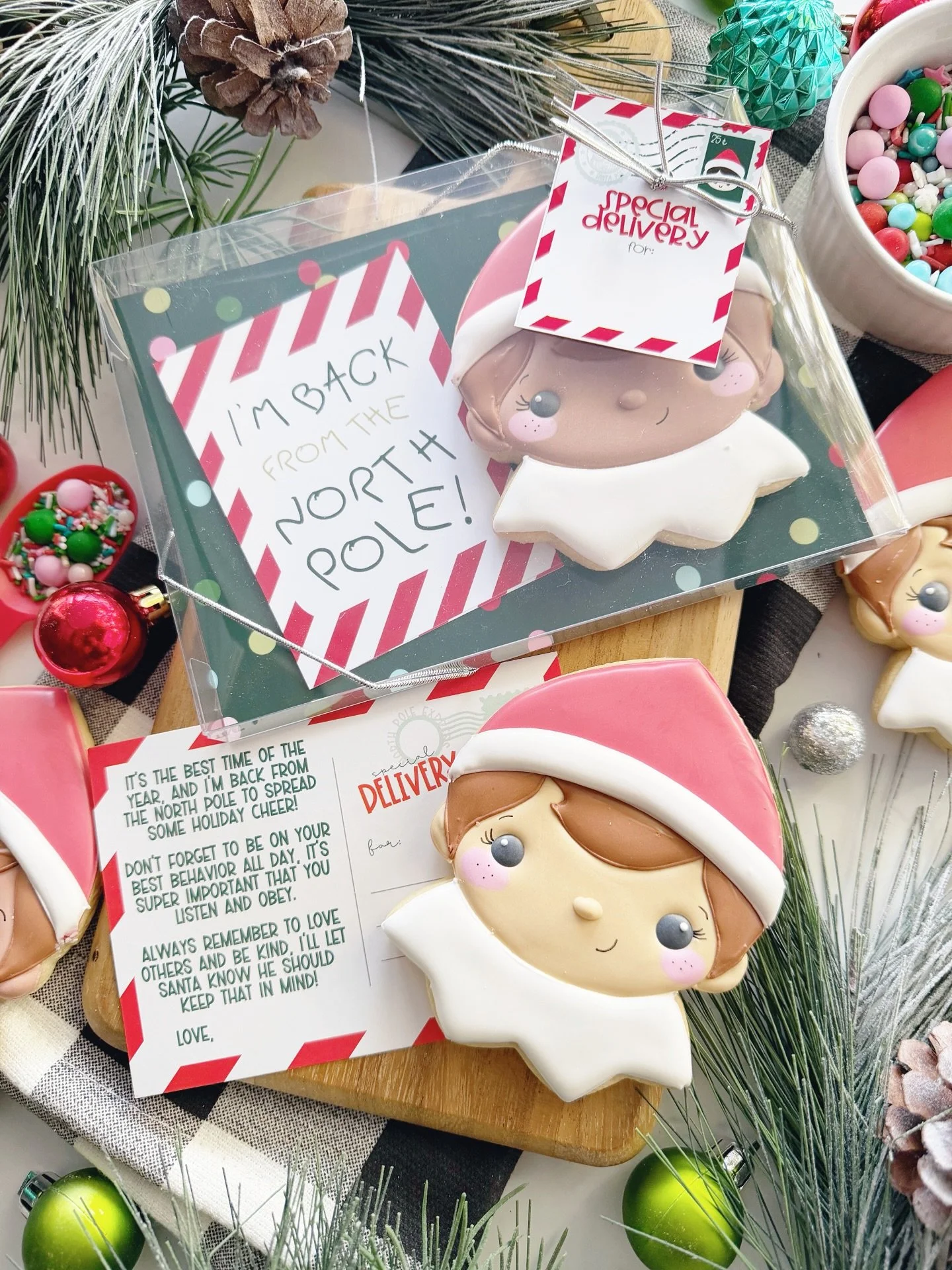 It&rsquo;s almost elf time!!! Make sure to grab your elf cookie! It&rsquo;s the sweetest and most fun way to welcome back the elf into your home! I am only offering this cutie one time and will provide freezing instructions if you want to save for la