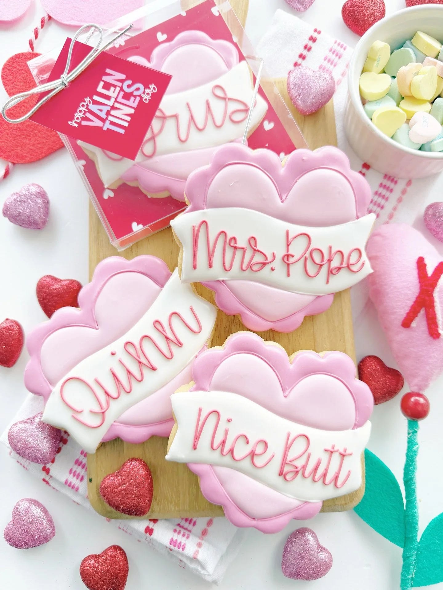 Valentines cookies will be posted TONIGHT at 8pm! Limited quantities available so please set an alarm if you are interested in grabbing some treats! 

(p.s. - can anyone guess what show I&rsquo;m currently bingeing again?)