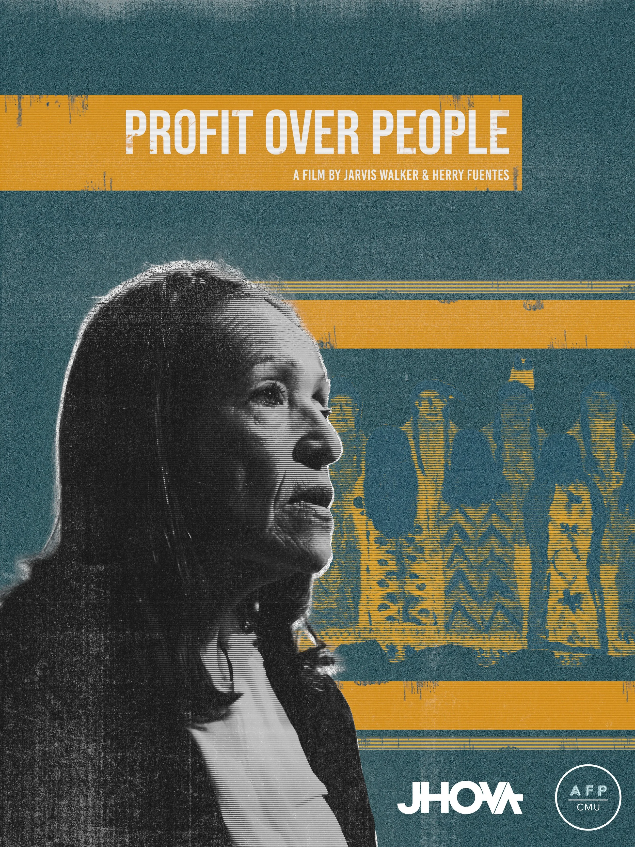 Profit Over People is a 2024 short documentary directed by Jarvis Walker and Herry Fuentes.  The film unearths the dark history of the Teller Indian School, and the missing students who have never been found.   Produced by Jhova Media in collaboratio