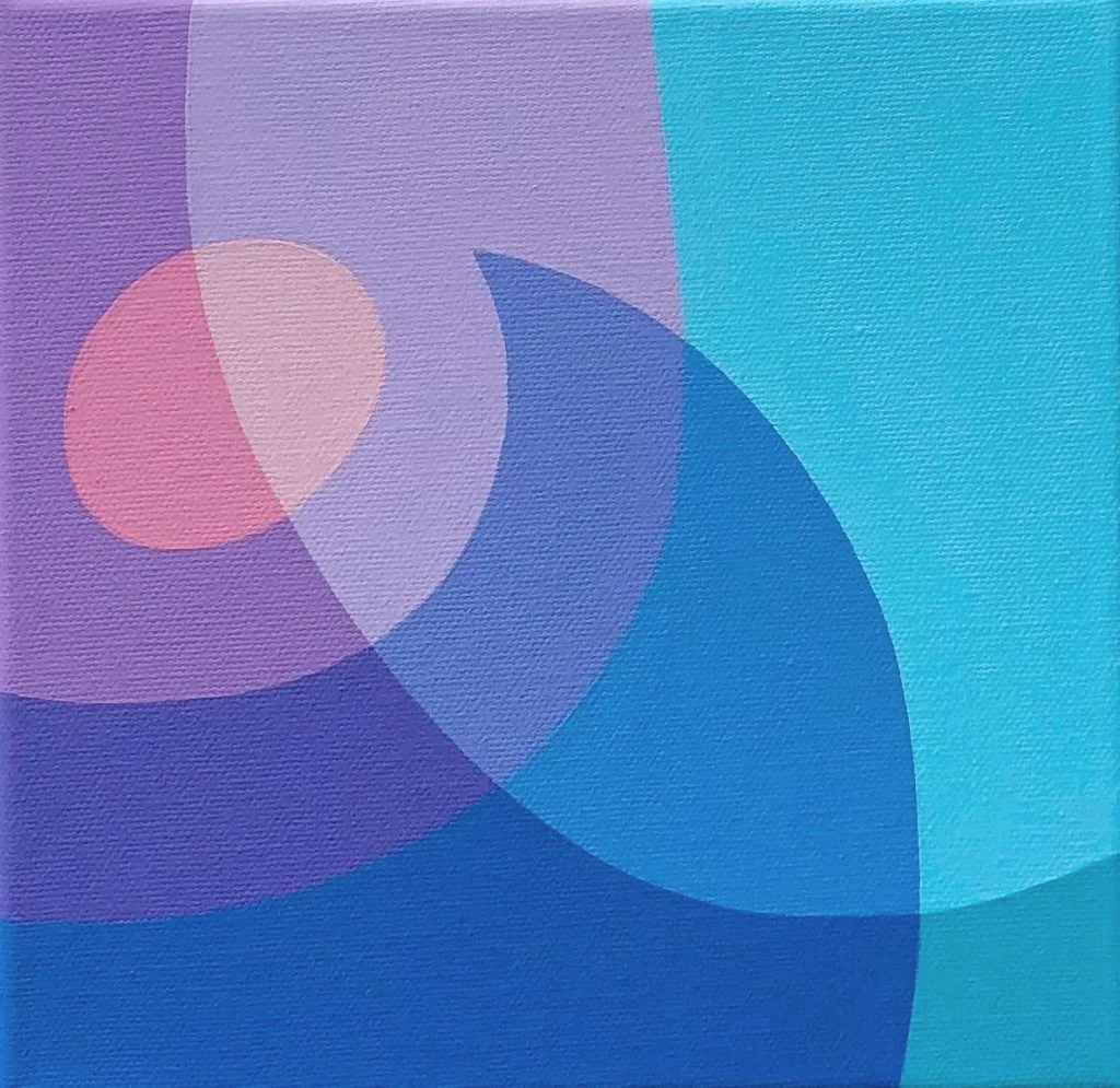 🔴 [SOLD] Entangled waves and curves No.1/21