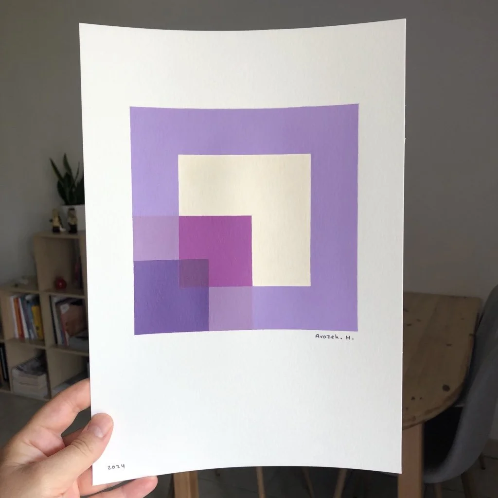 🔴 [SOLD] Acrylic on A4 paper