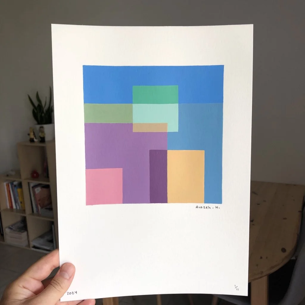 🔴 [SOLD] Acrylic on A4 paper