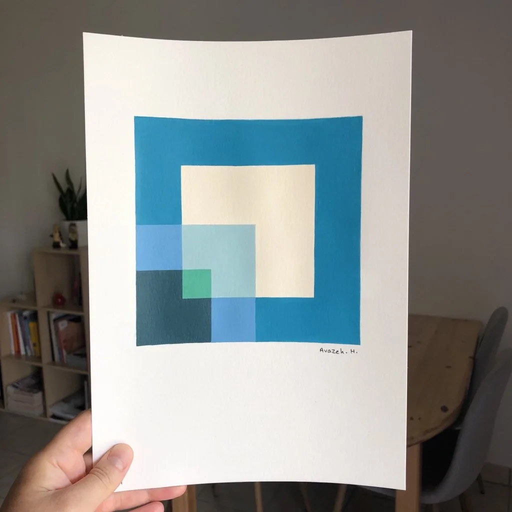 🔴 [SOLD] Acrylic on A4 paper