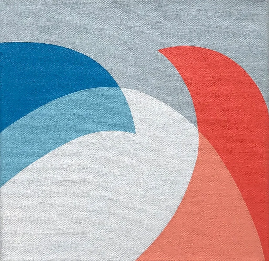 Entangled waves and curves No.3/6