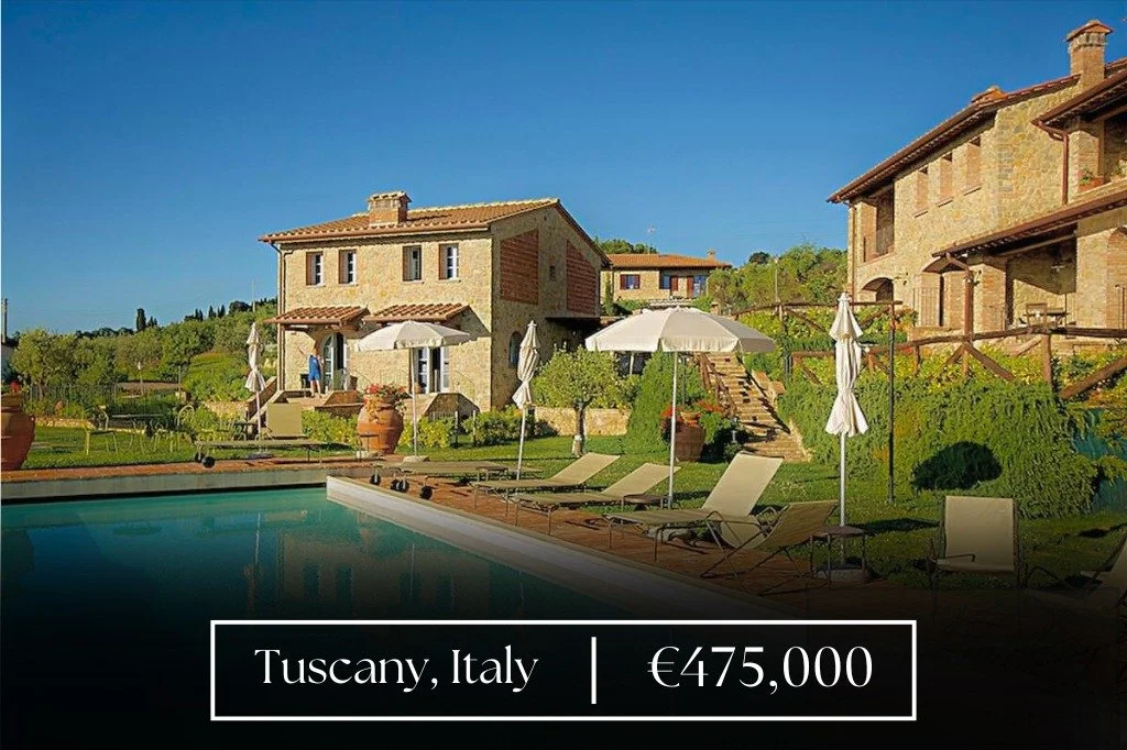Own a beautiful slice of Tuscany in this beautifully restored house set in a charming borgo near Chianni. The complex offers traditional Tuscan architecture with upscale finishes. Spanning three floors and features two bedrooms and three bathrooms, t