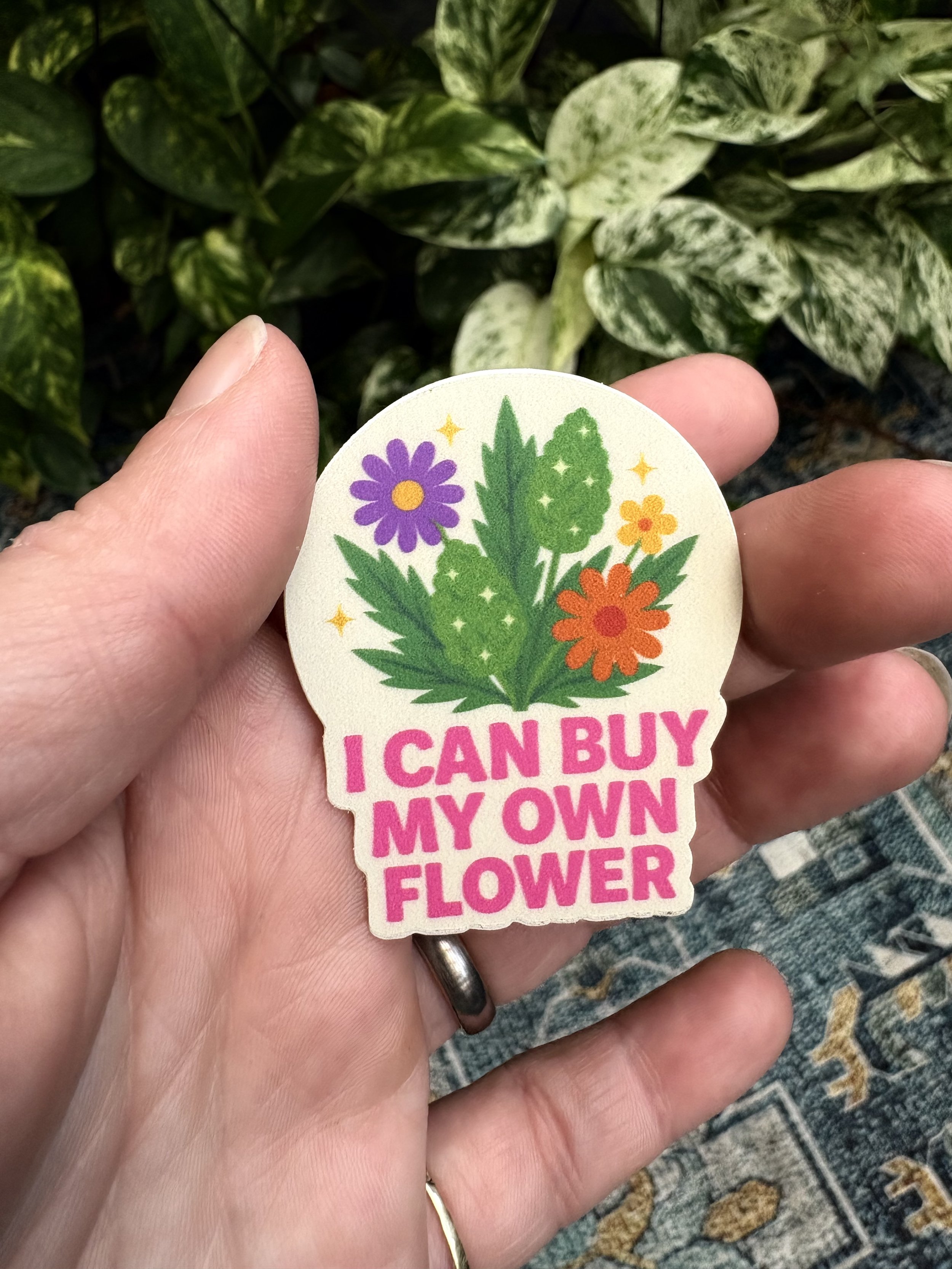 2” “Flower” Sticker