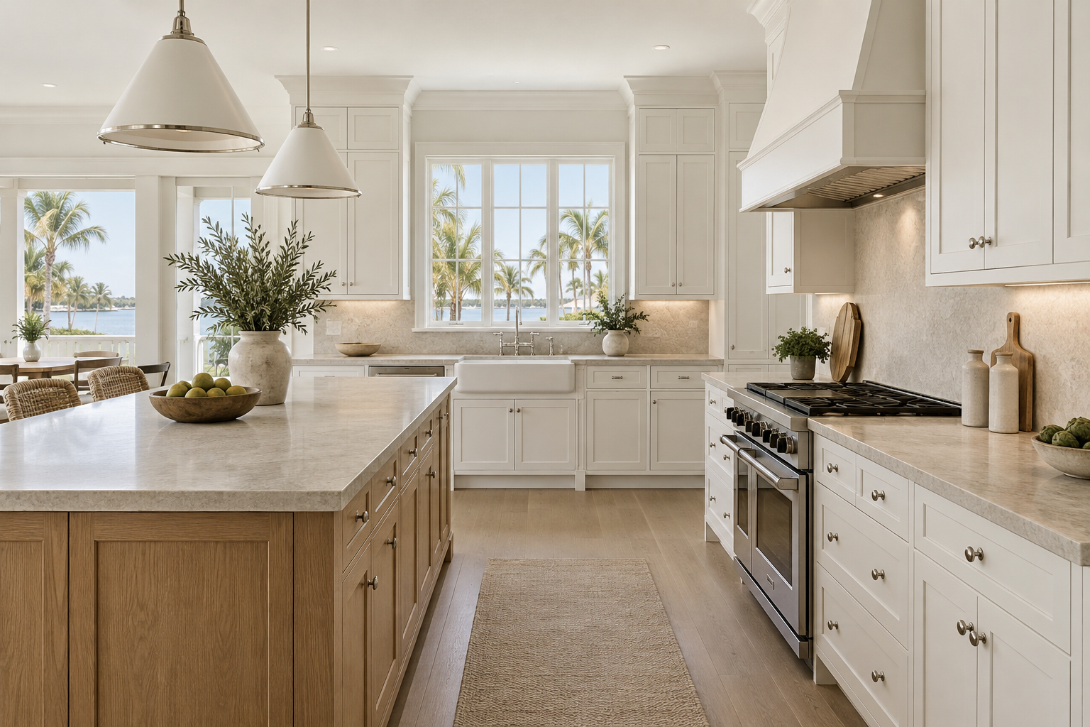 White Shaker Cabinets: Design, Materials and Care for Seminole Homes