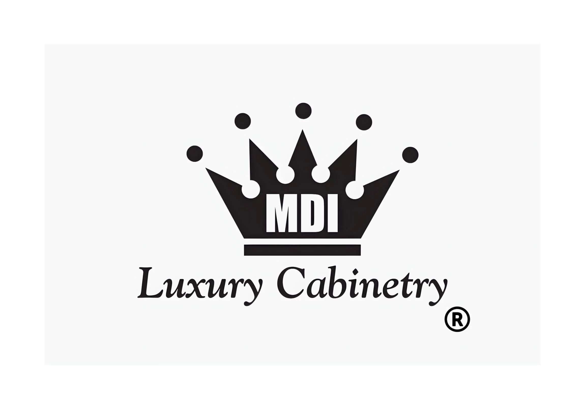 MDI Luxury Cabinetry logo linking to custom and RTA cabinetry options for whole-home renovations