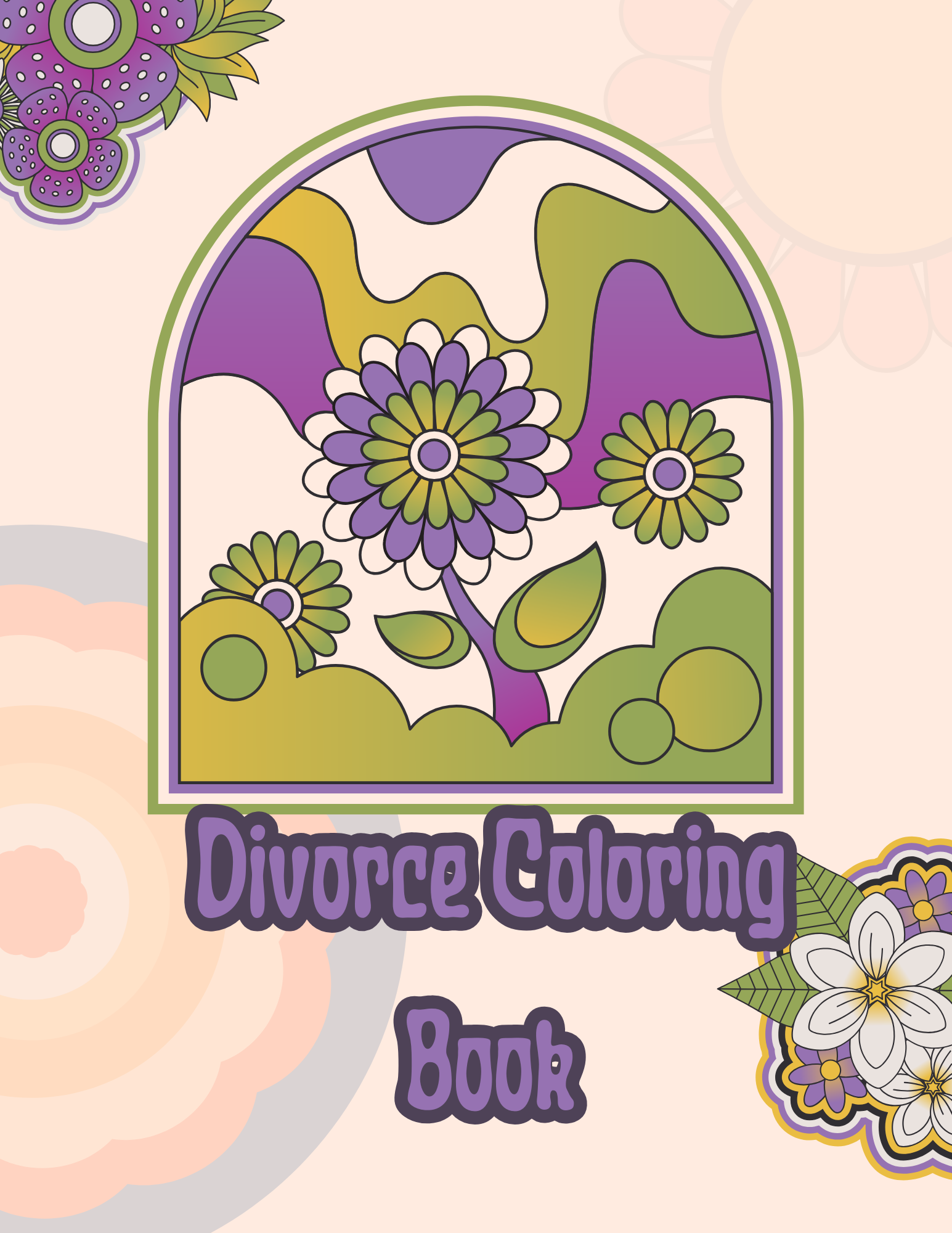 Divorce Coloring Book