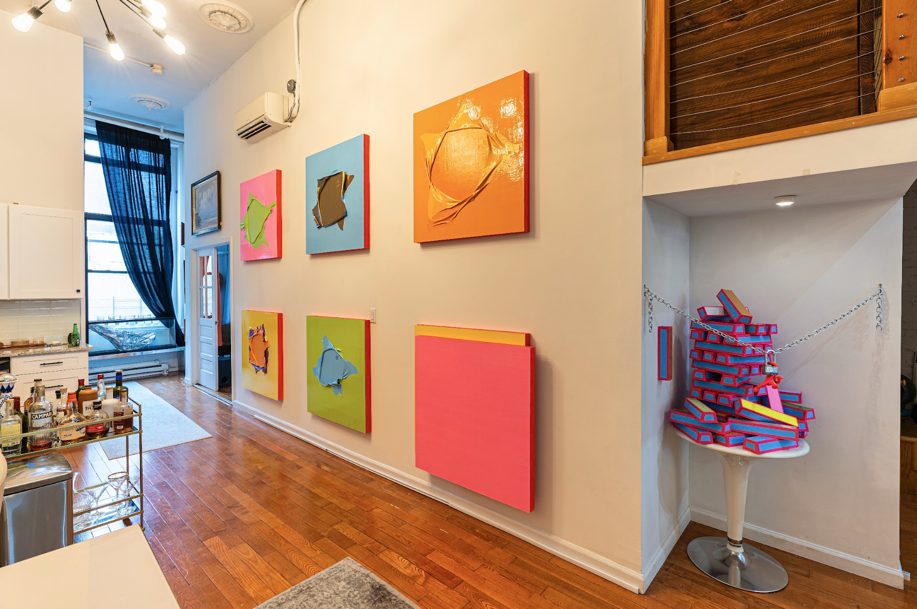 Installation view for Slice of Watermelon
