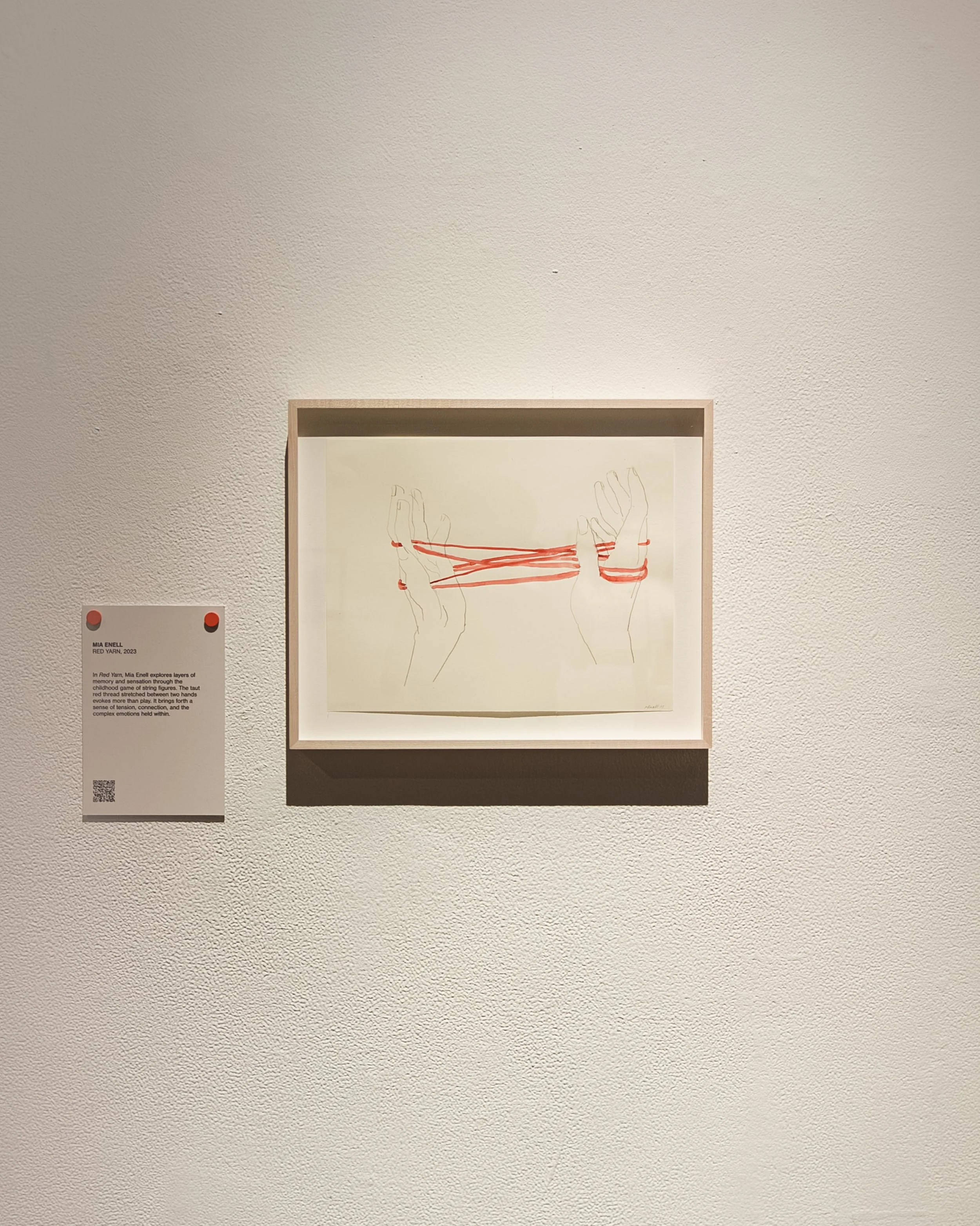 MIA ENELL 
RED YARN, 2023