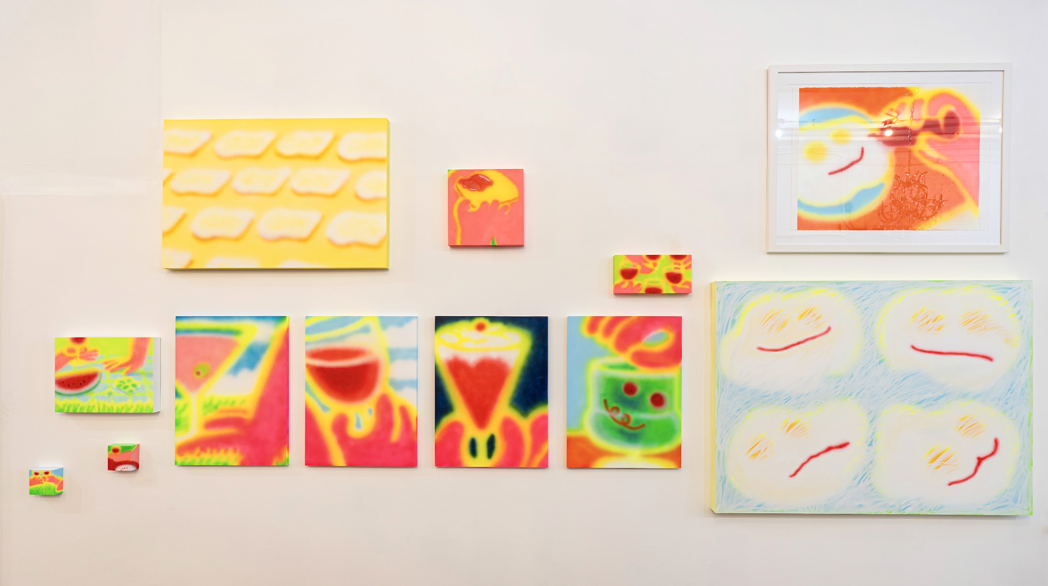 Installation view for Slice of Watermelon