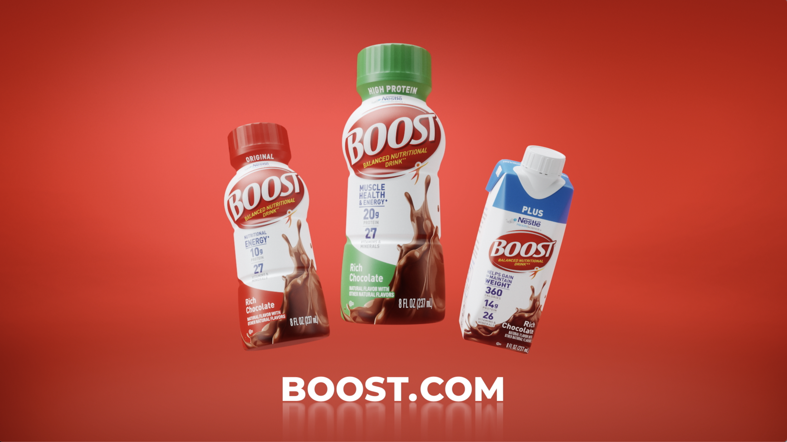 Boost | Here's to Now Campaign