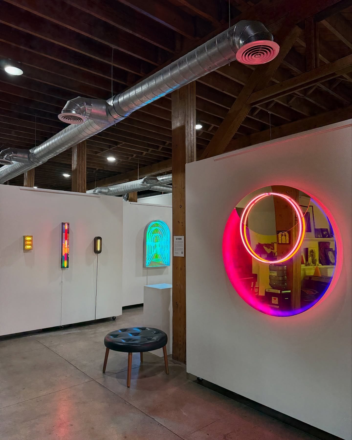 Now open for viewing 👀

Illuminate: Featuring Lily Reeves @reevesstudios 

Step inside a world of light &amp; color #lumos

#themonasteryaz #peoriaarts #peoriaartsdistrict #neonart #azartists #artwillsaveus
