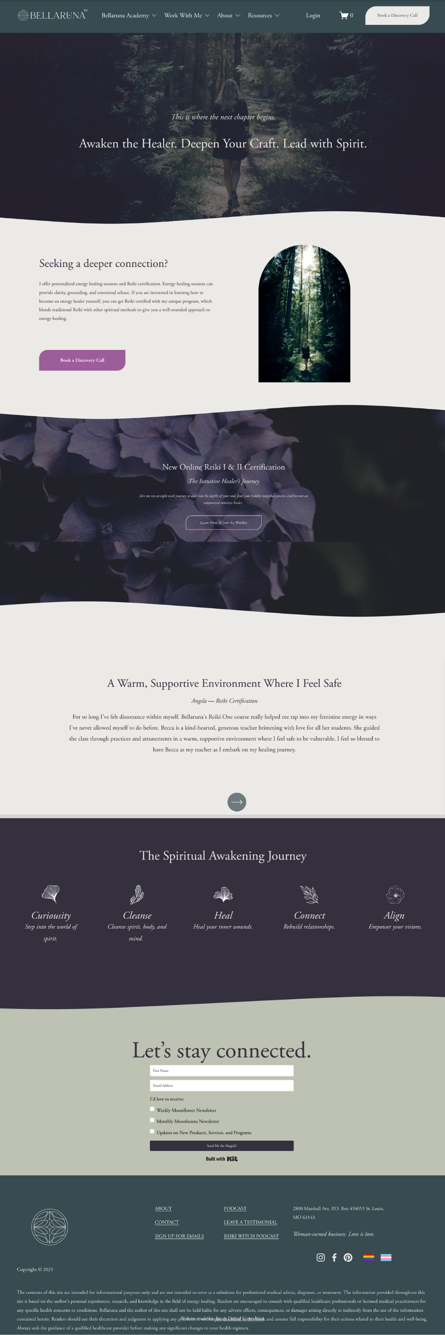 Bellaruna Website
