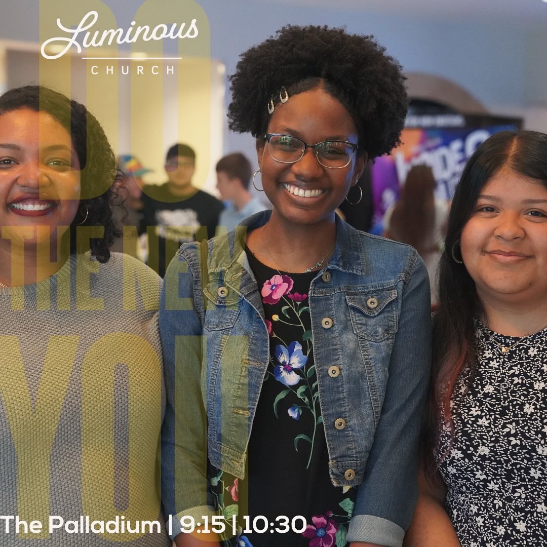 Excited to have you tomorrow! 

Palladium | 915 | 1030

What&rsquo;s one thing that has stood out to you during this series? 

#1church1family #seeingjesusclearly #DotheNewYou