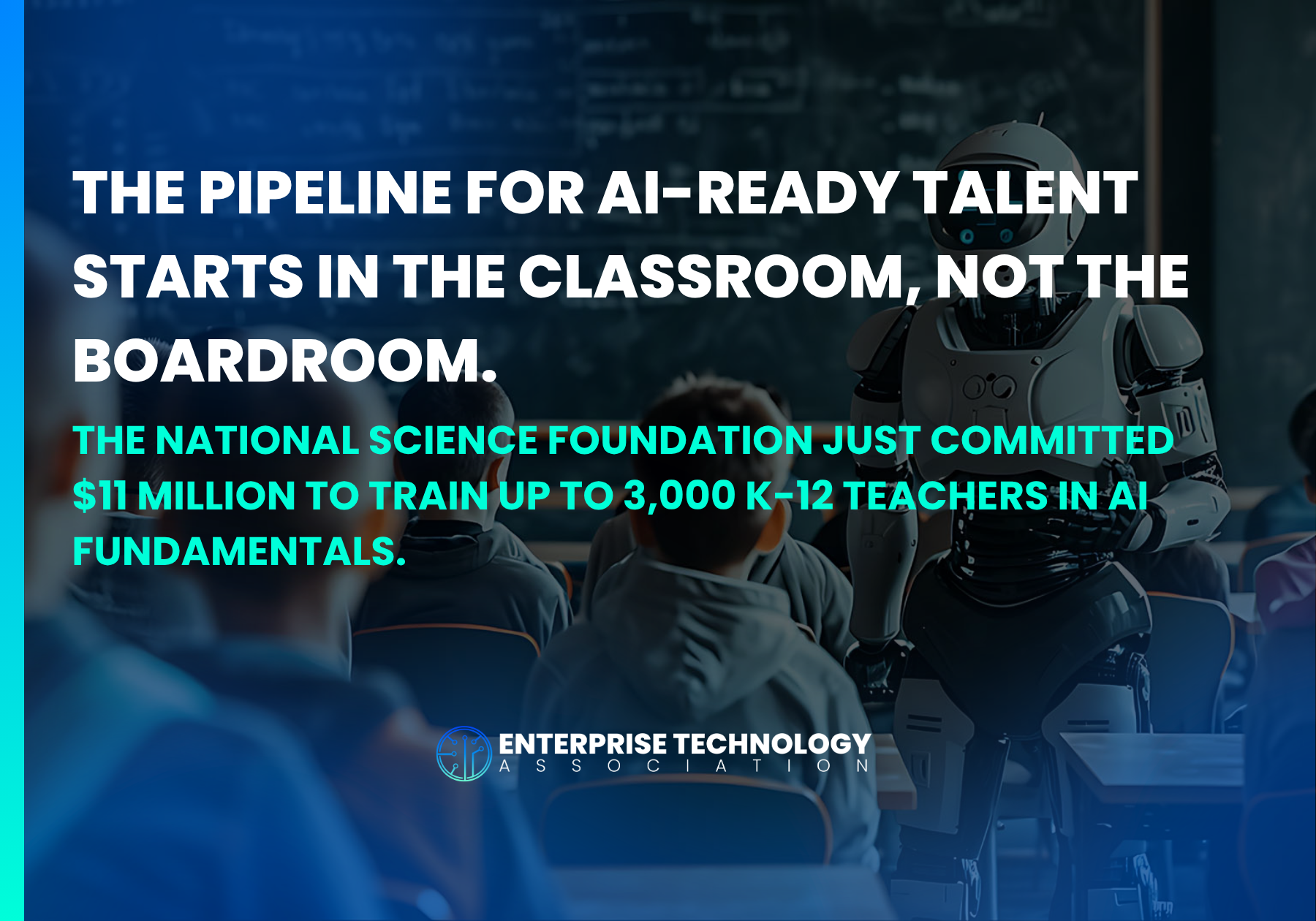NSF Invests $11M to Expand AI Professional Development for K-12 Teachers Nationwide