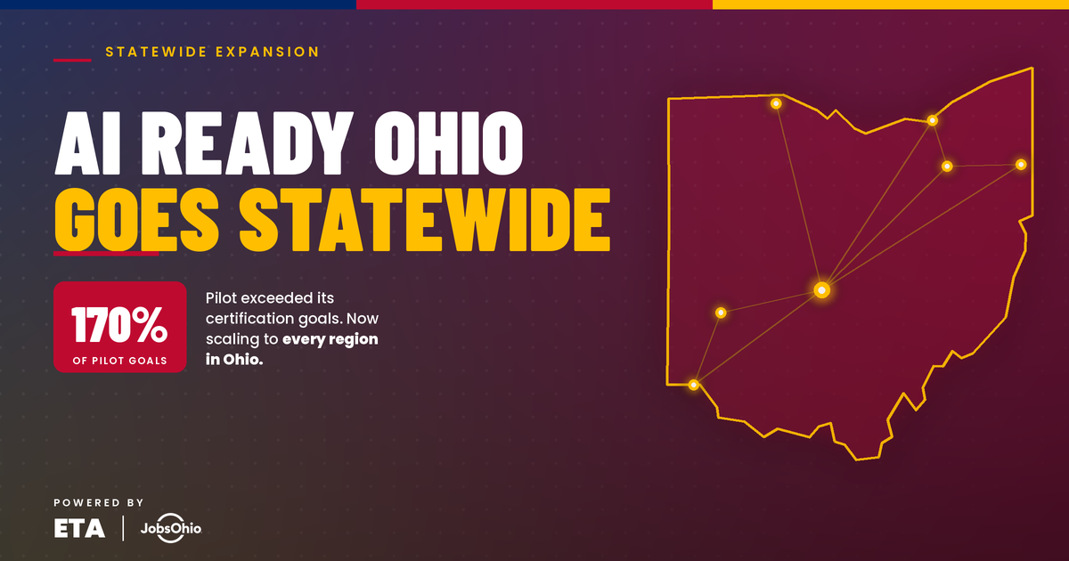 JobsOhio Announces Expansion of AI Ready Ohio Effort with Enterprise Technology Association