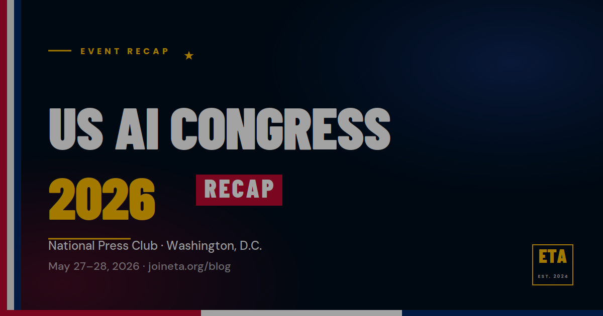 US AI Congress 2026: What We Heard, What We Launched, and What Comes Next