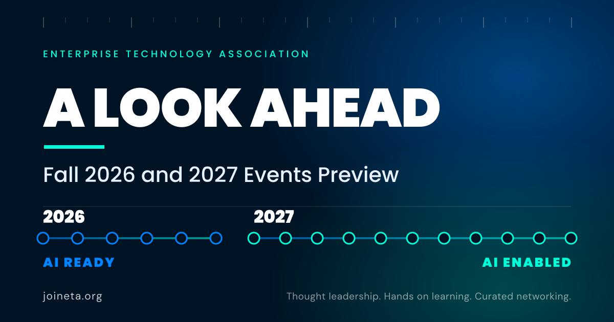 Fall 2026 Events and Opportunities with ETA: A Look Ahead