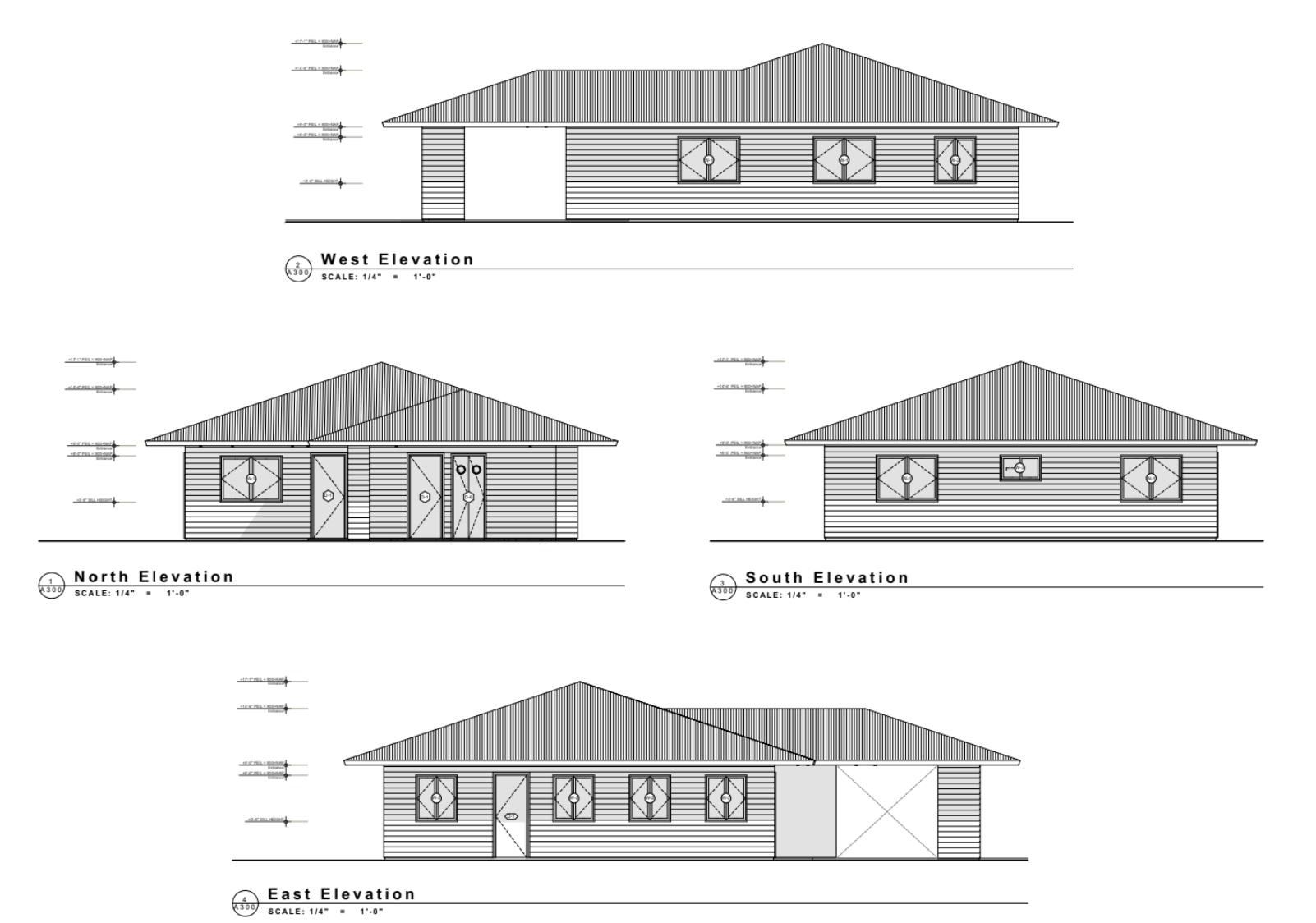 Sample Elevation Plans. Actual home construction might be different.