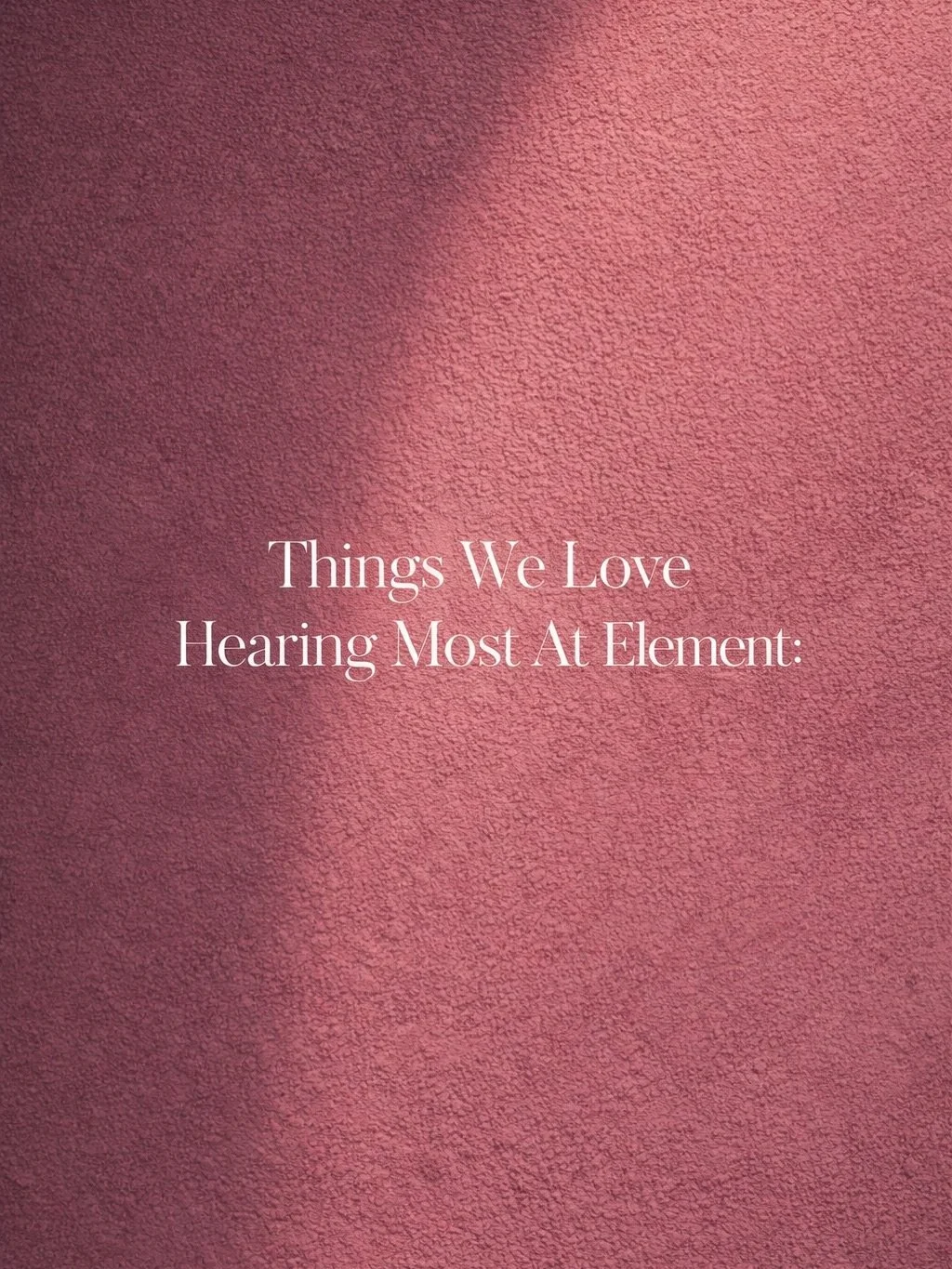 Valentine&rsquo;s Day is about love &mdash;
but to us, love looks like trust.

It&rsquo;s hearing, &ldquo;I&rsquo;ve never felt more confident in my skin.&rdquo;
It&rsquo;s knowing you feel comfortable here.

That&rsquo;s everything to us.💗