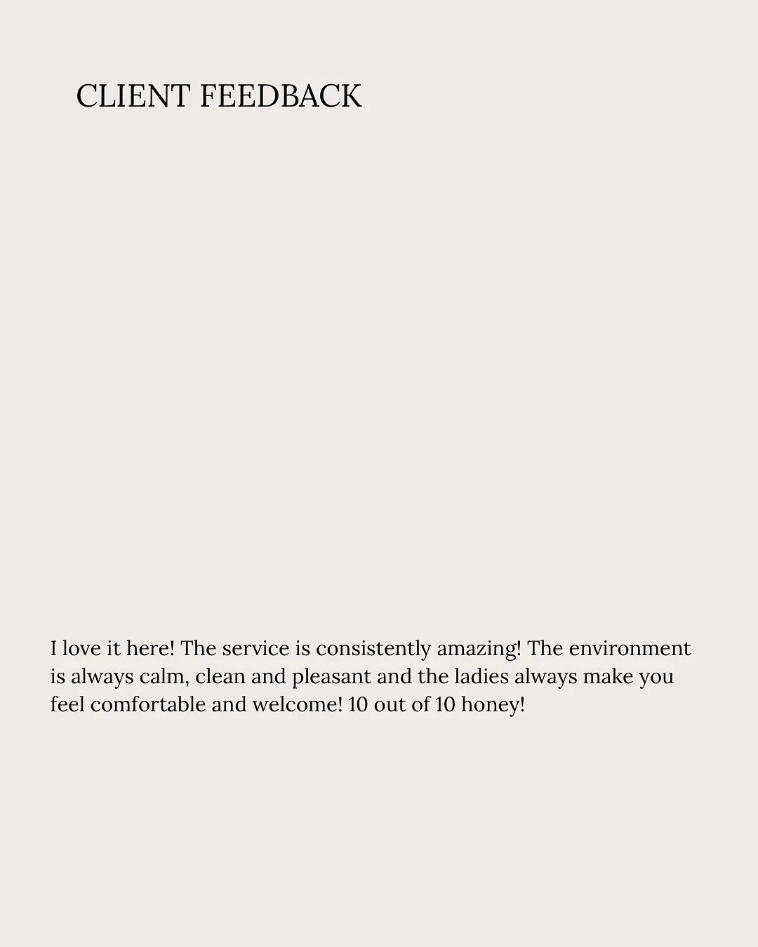 We&rsquo;re so grateful for the trust and loyalty our clients show us every day. Your kind words remind us why we love what we do 

Thank you for being part of the Element Aesthetic Clinic family 🤍
