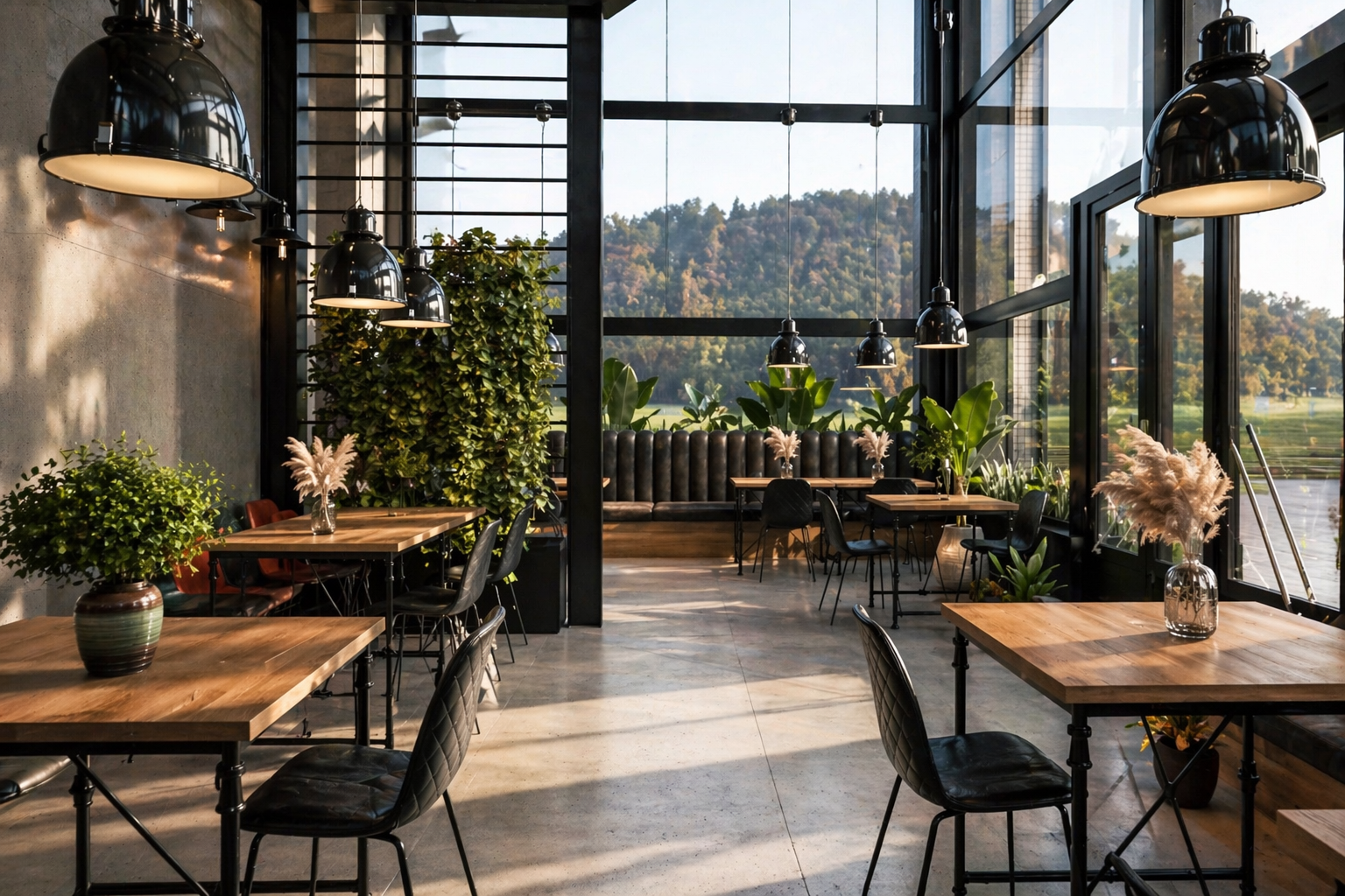 High-end restaurant interior design Bay Area