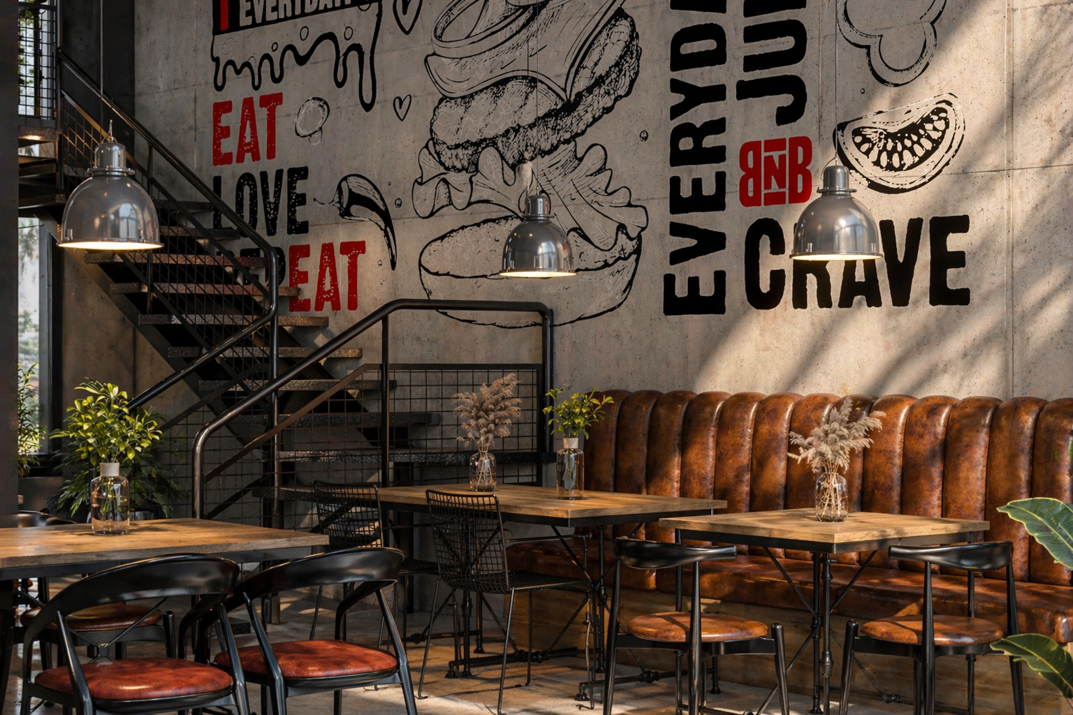 High-end restaurant interior design Bay Area